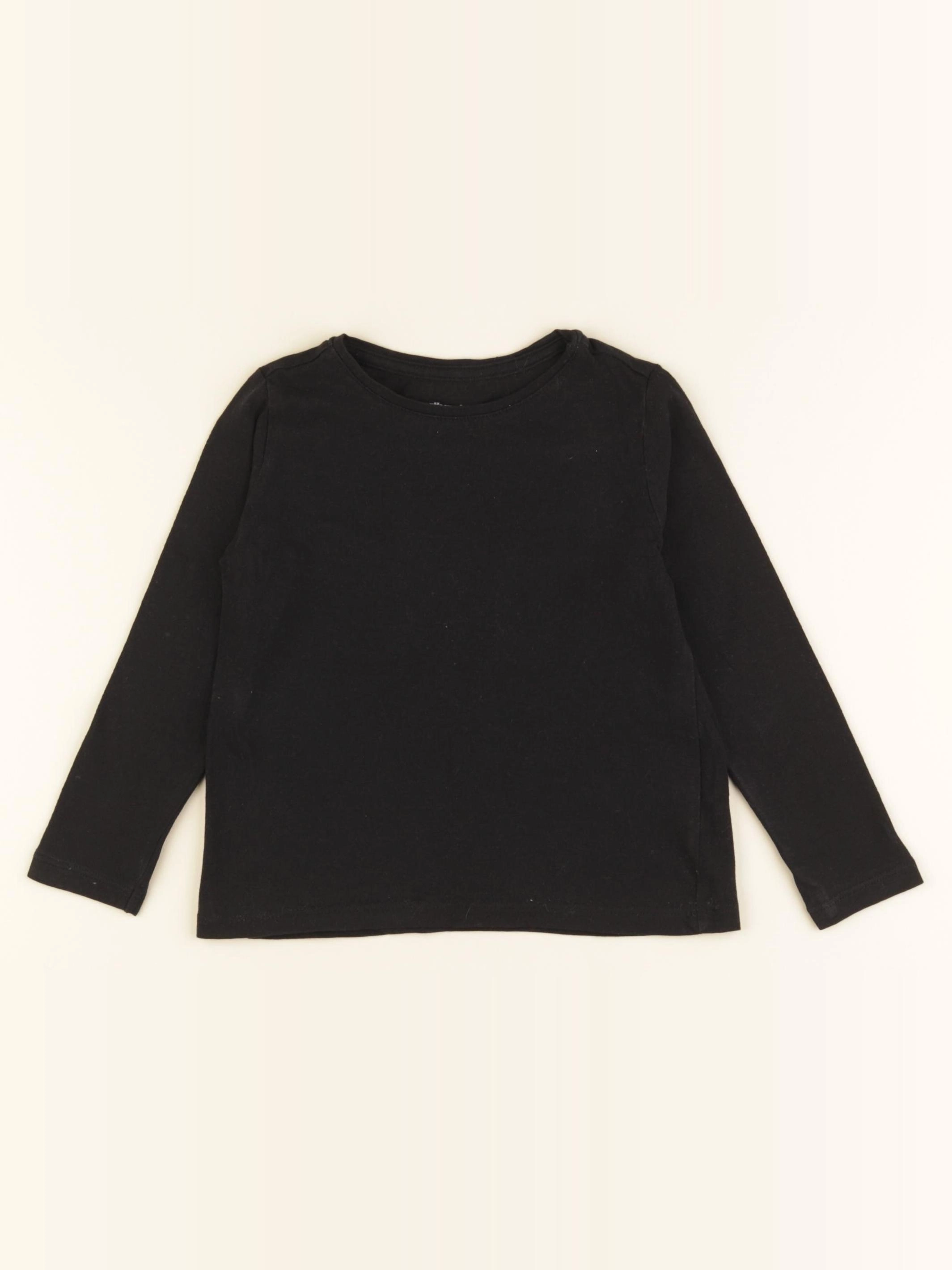 Vertbaudet - tee-shirt noir - 3 ans