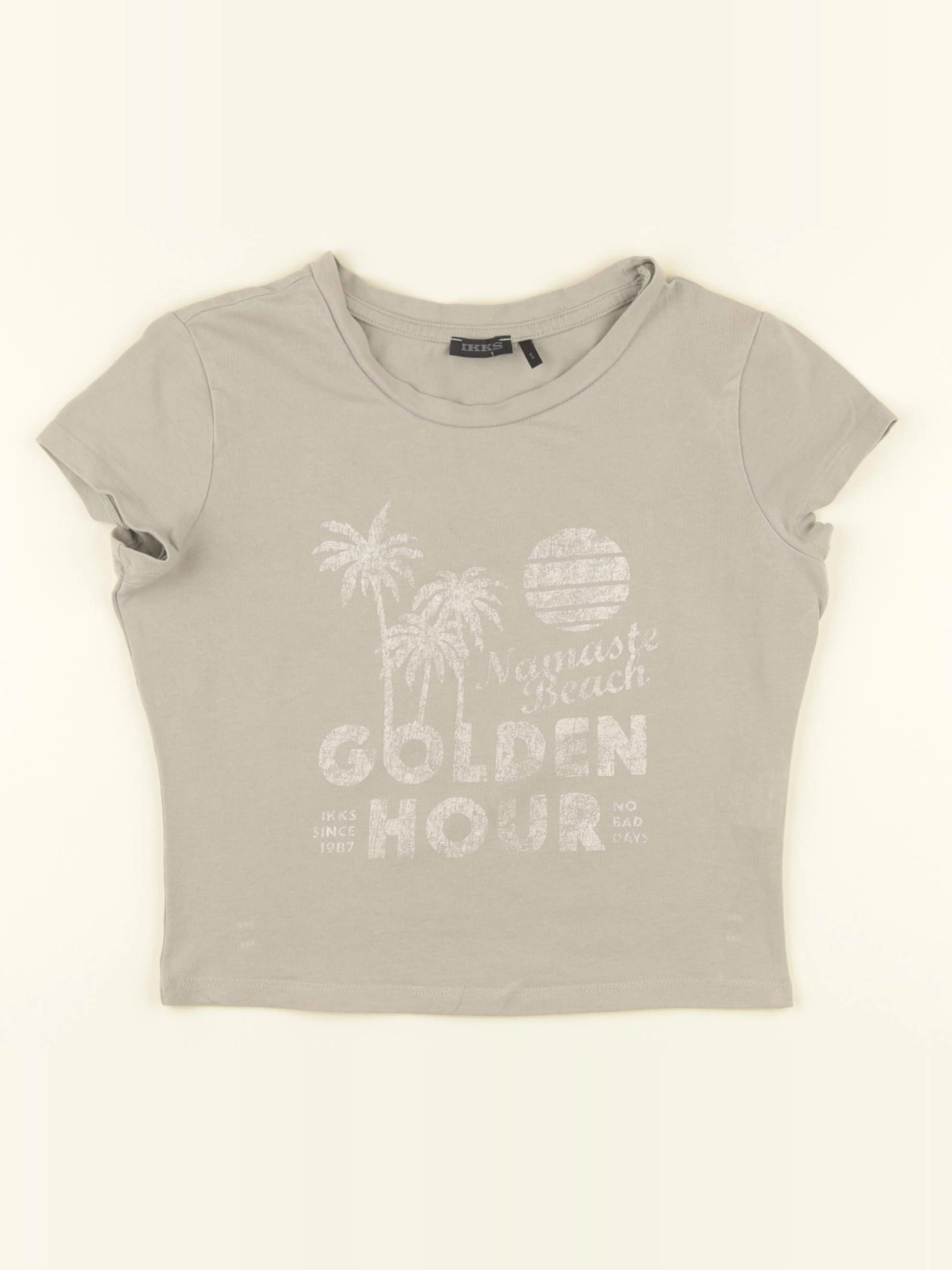 IKKS - tee-shirt vert - 14 ans