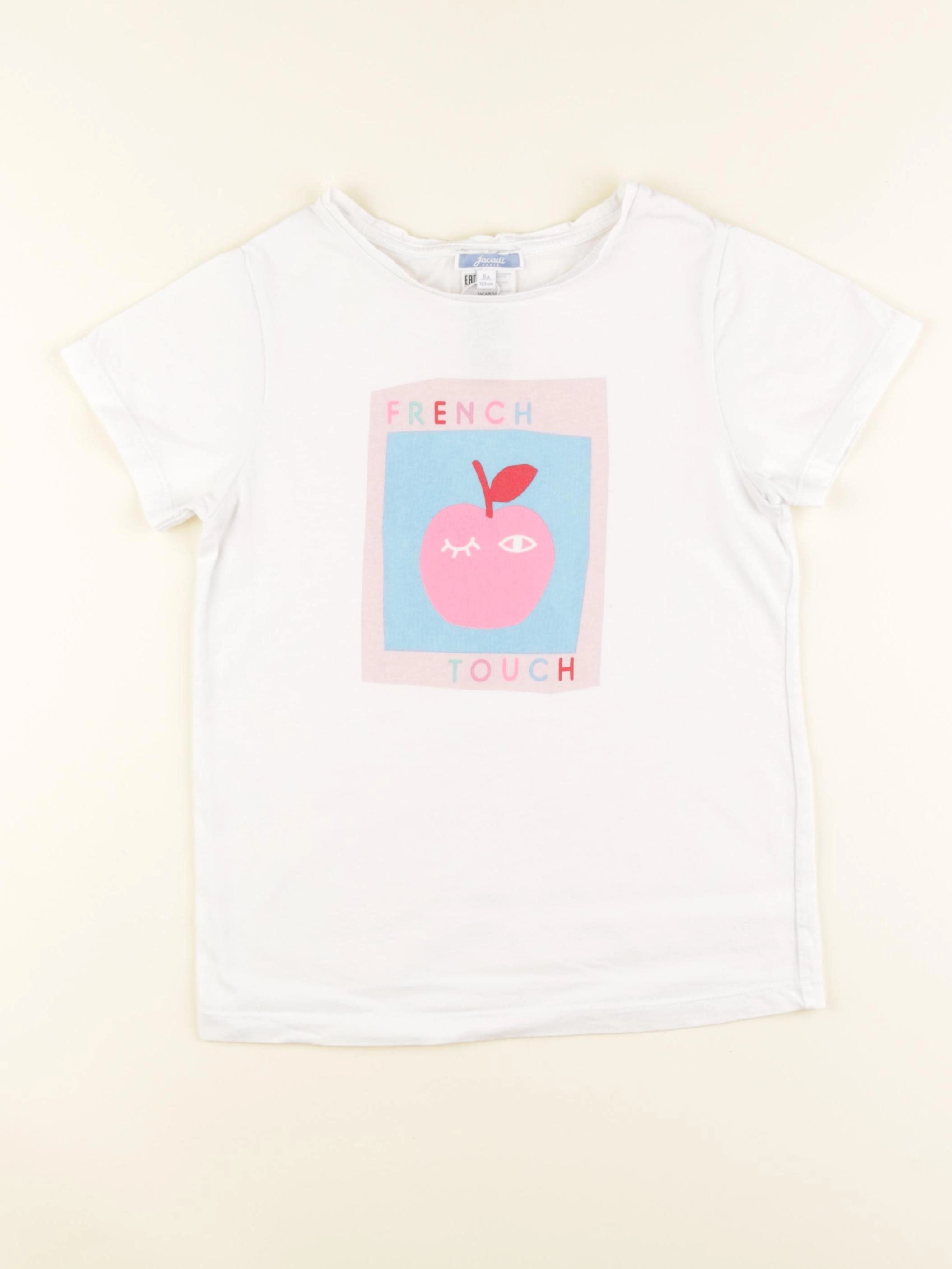 Jacadi - tee-shirt blanc - 8 ans