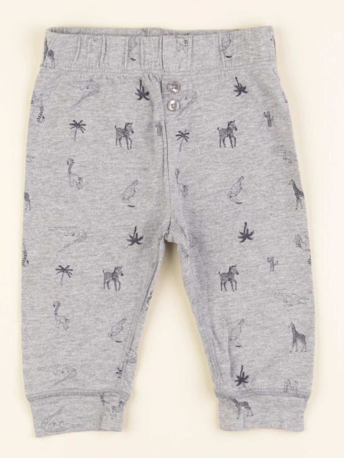 La Redoute - pantalon gris - 9 mois