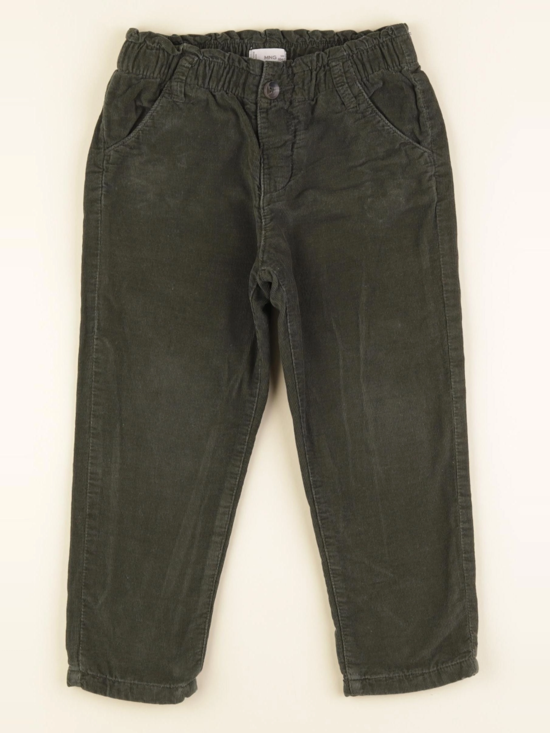 Mango - pantalon vert - 3/4 ans
