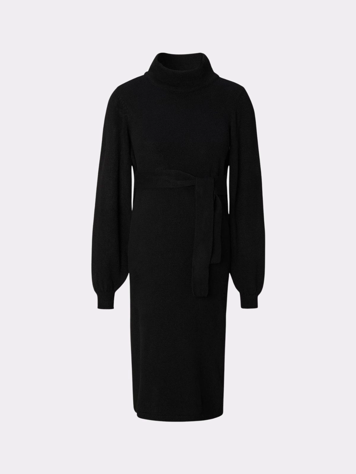 Noppies maternité - robe grossesse avec ceinture noir - m