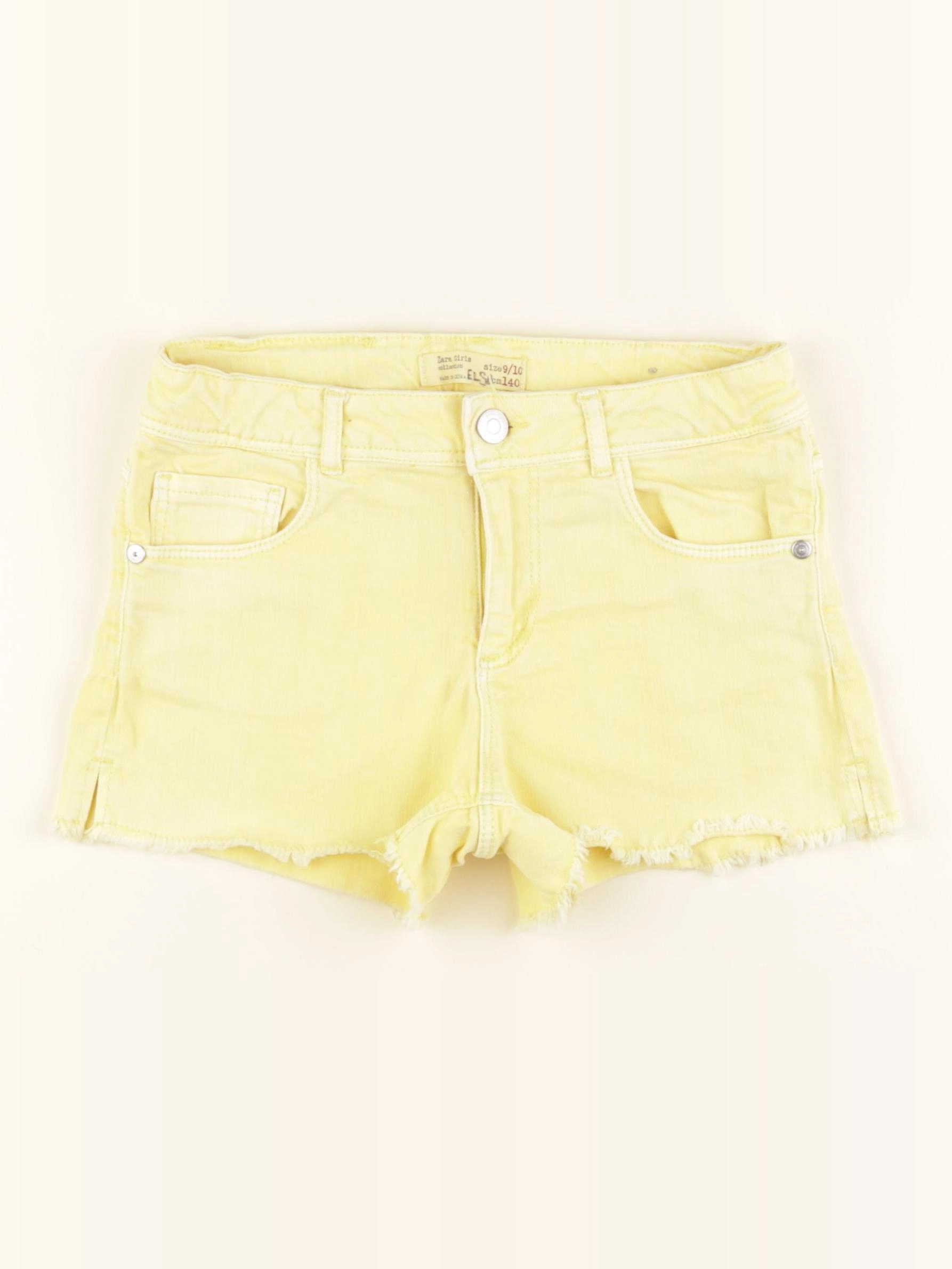 Zara - short jaune - 9/10 ans