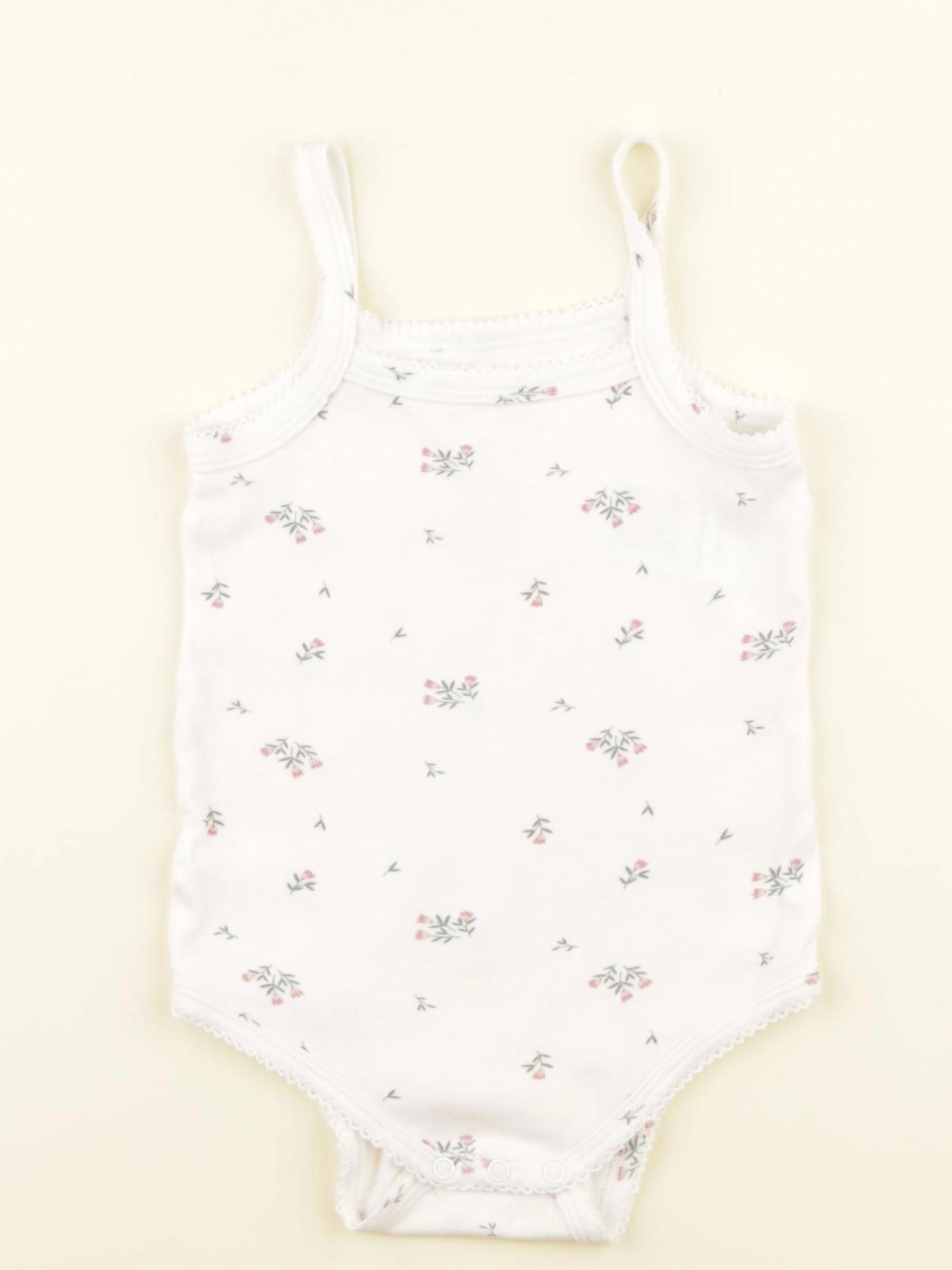 Vertbaudet - body blanc - 18 mois