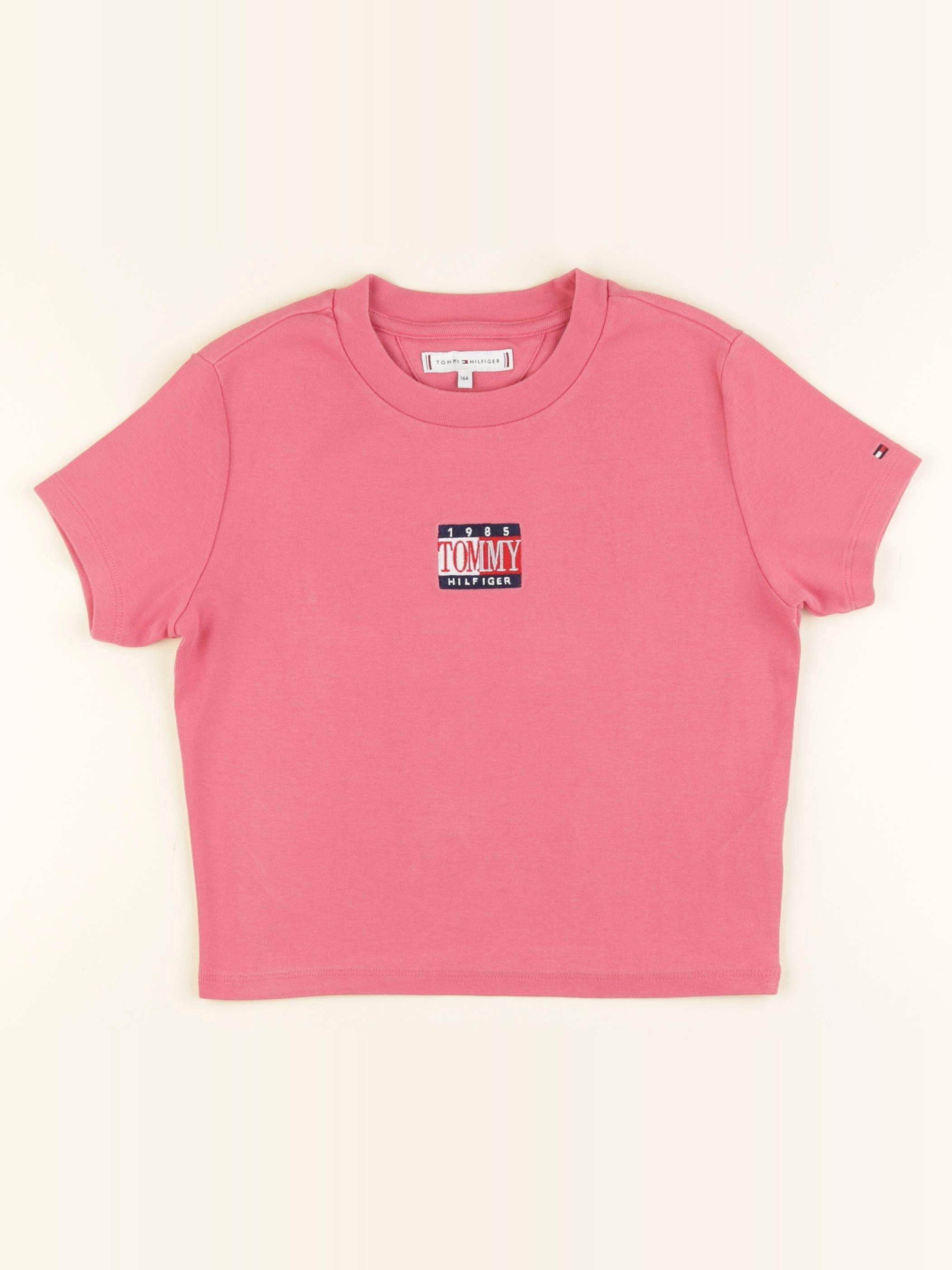 Tommy Hilfiger - tee-shirt rose - 14 ans