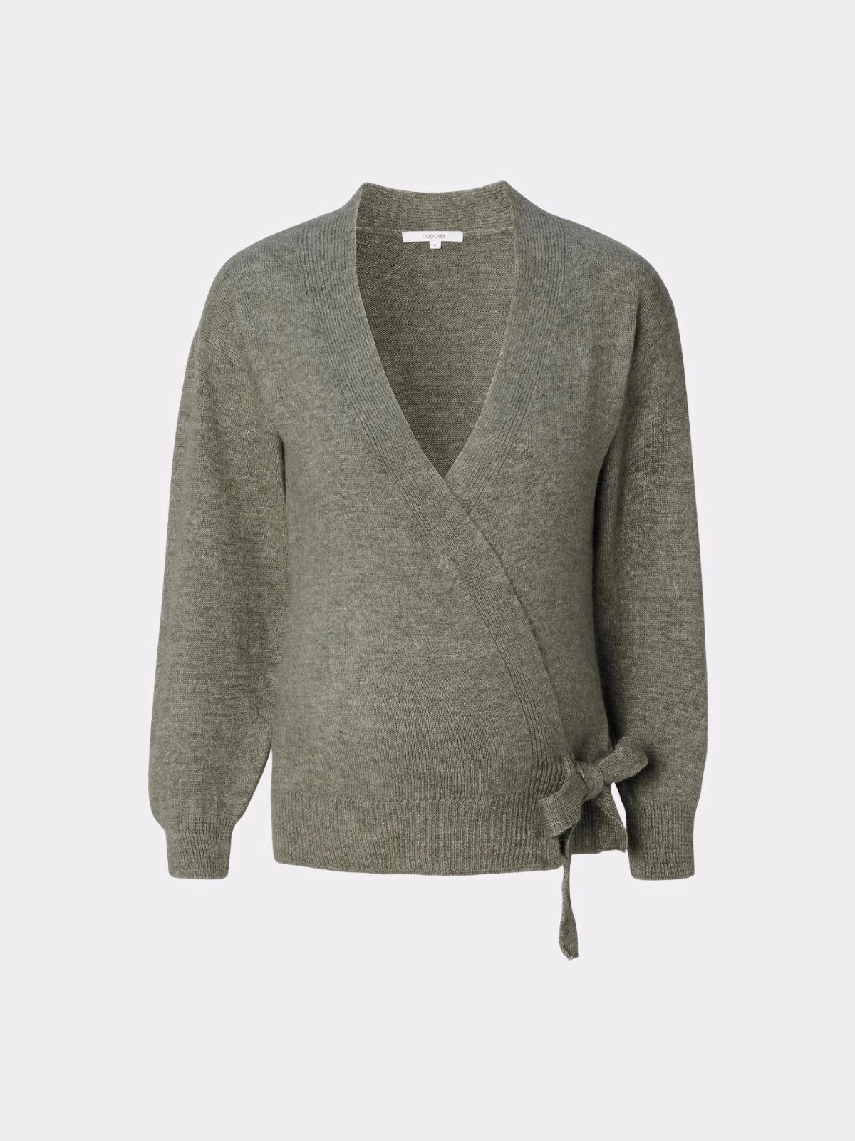 Noppies maternité - cardigan grossesse gris - s