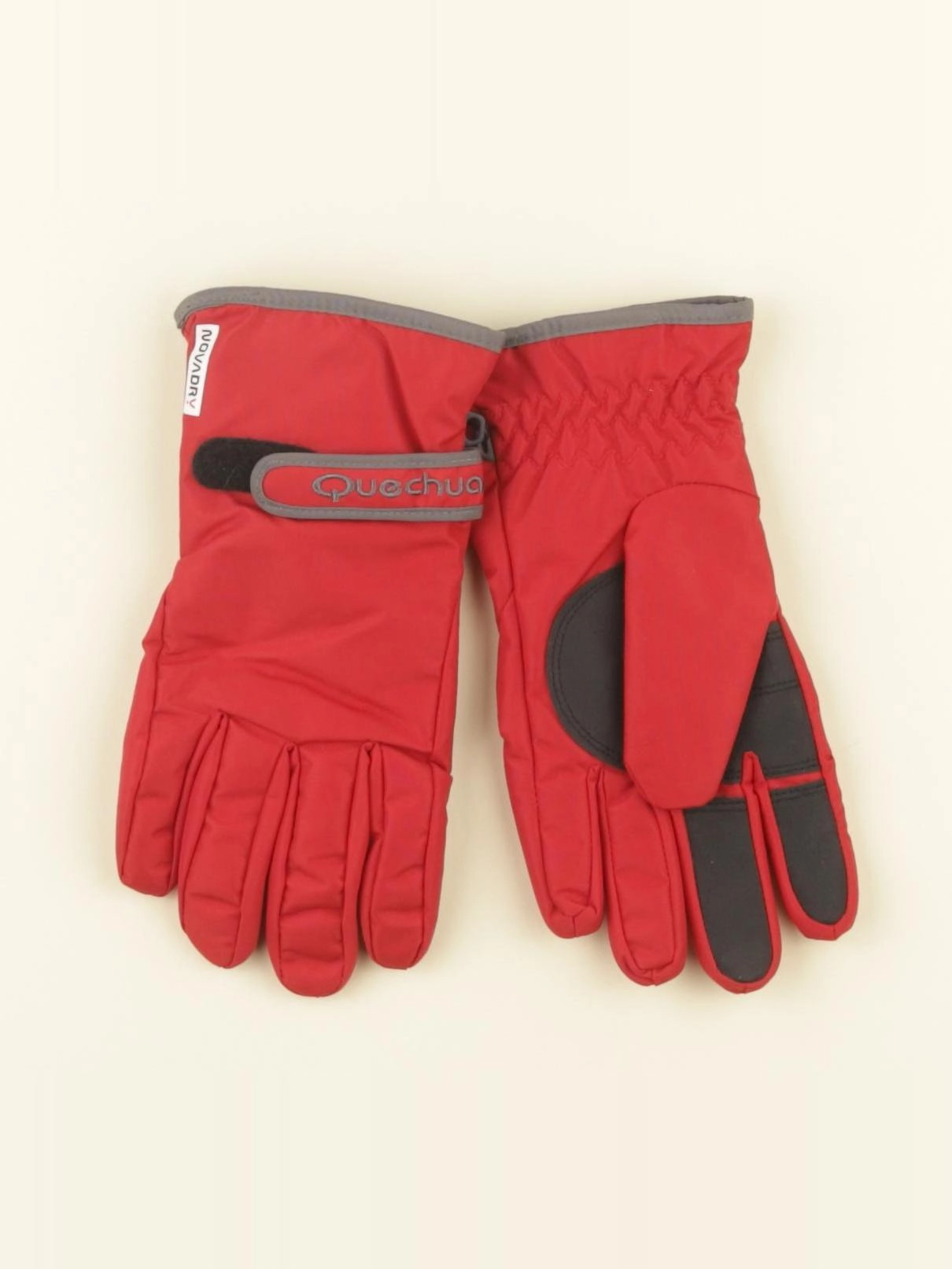 Decathlon ski - gants de ski rouge - 12 ans