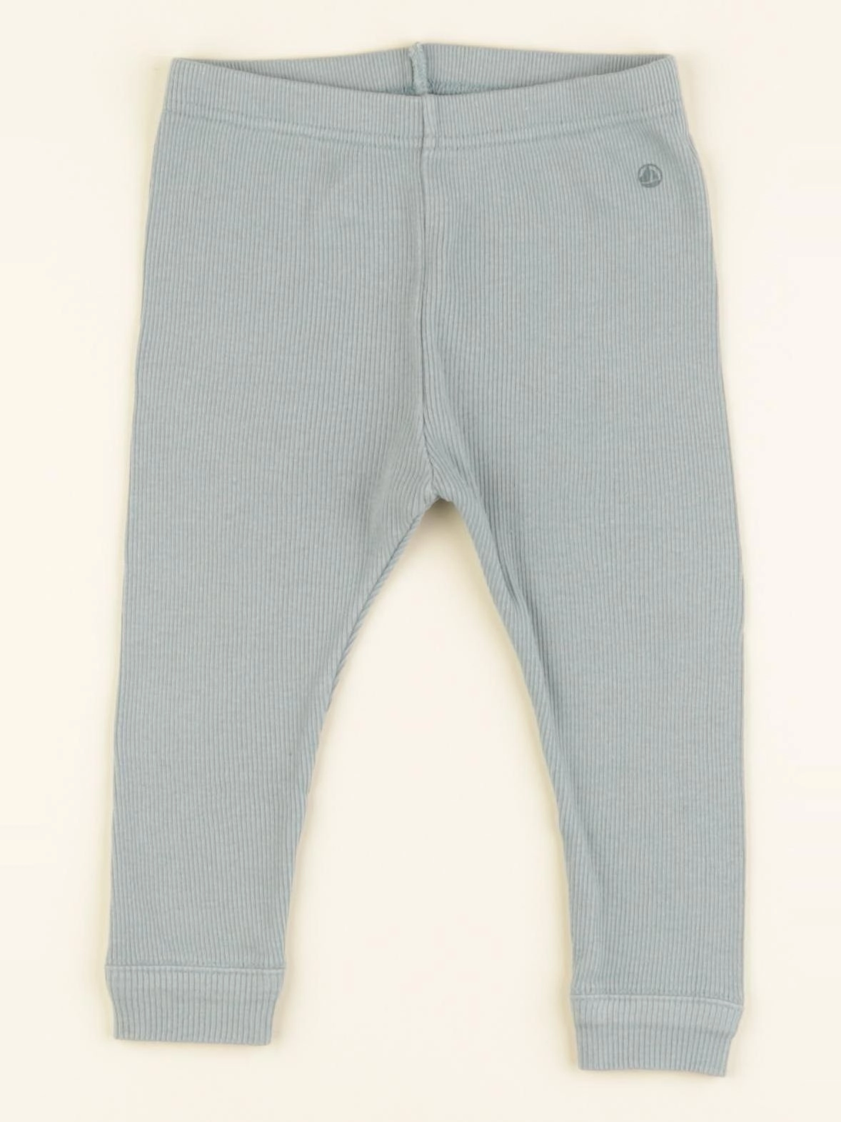 Petit Bateau - legging vert - 12 mois