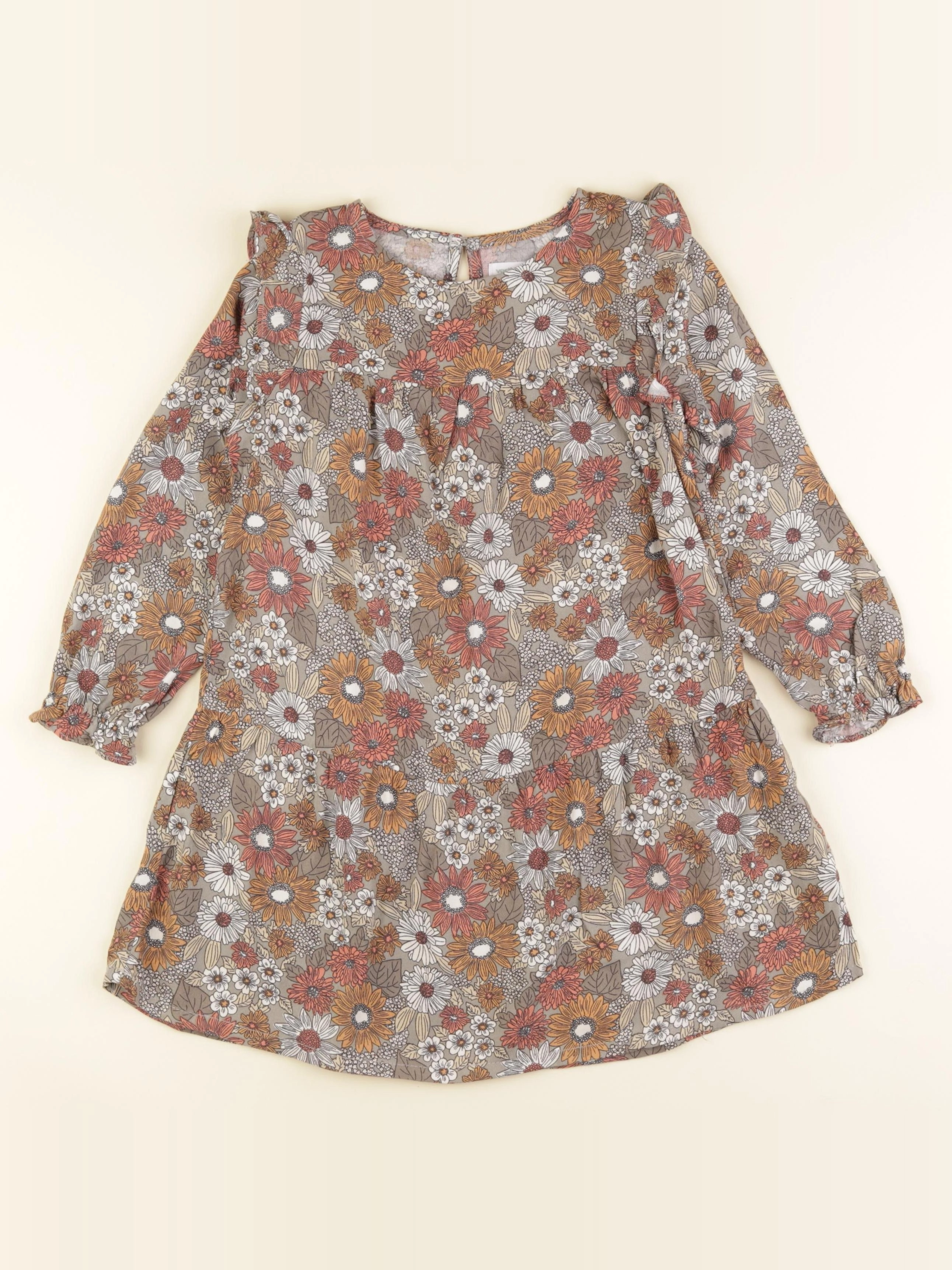 Vertbaudet - robe multicolore - 5 ans