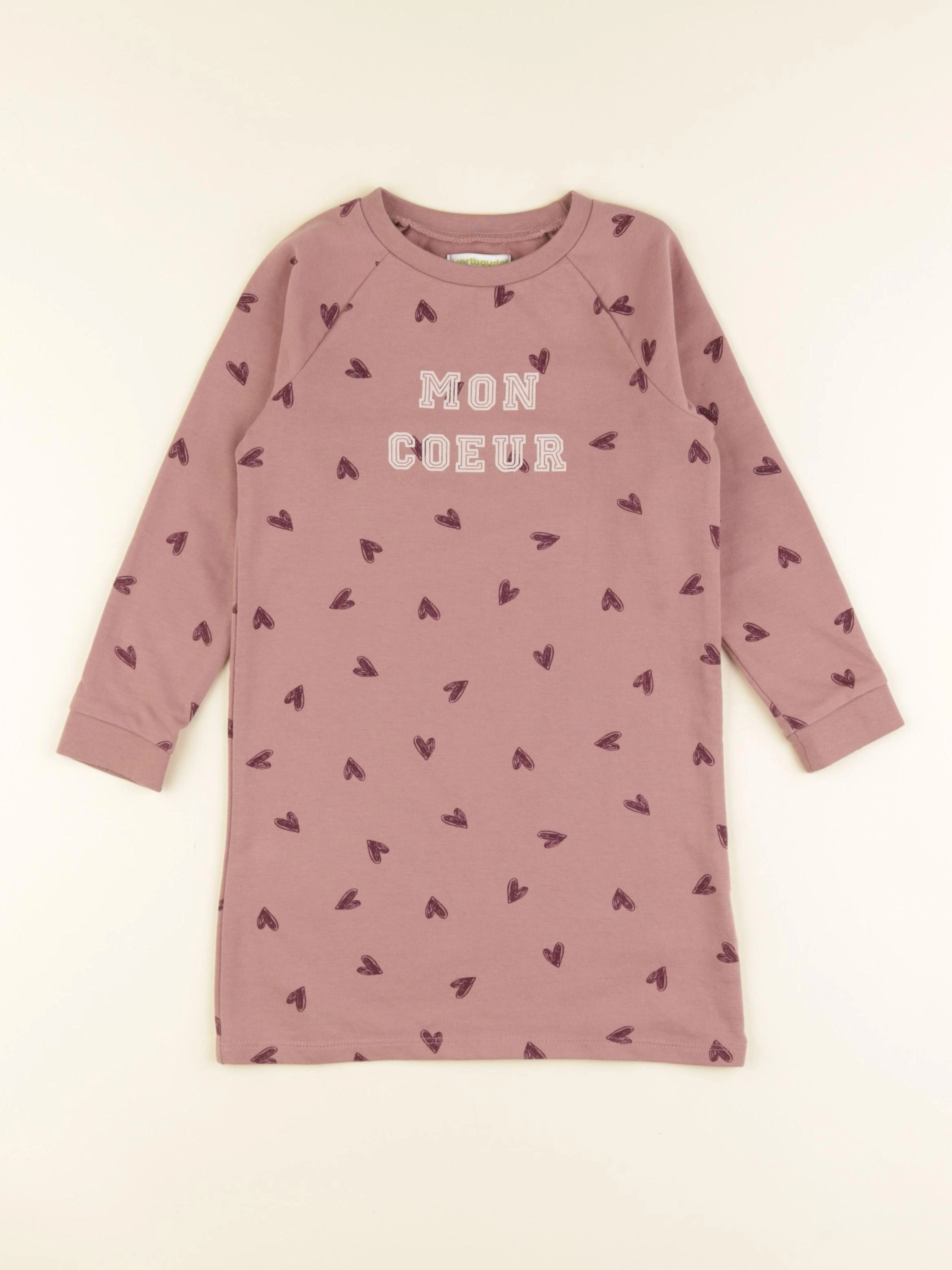 Vertbaudet - robe rose - 4 ans