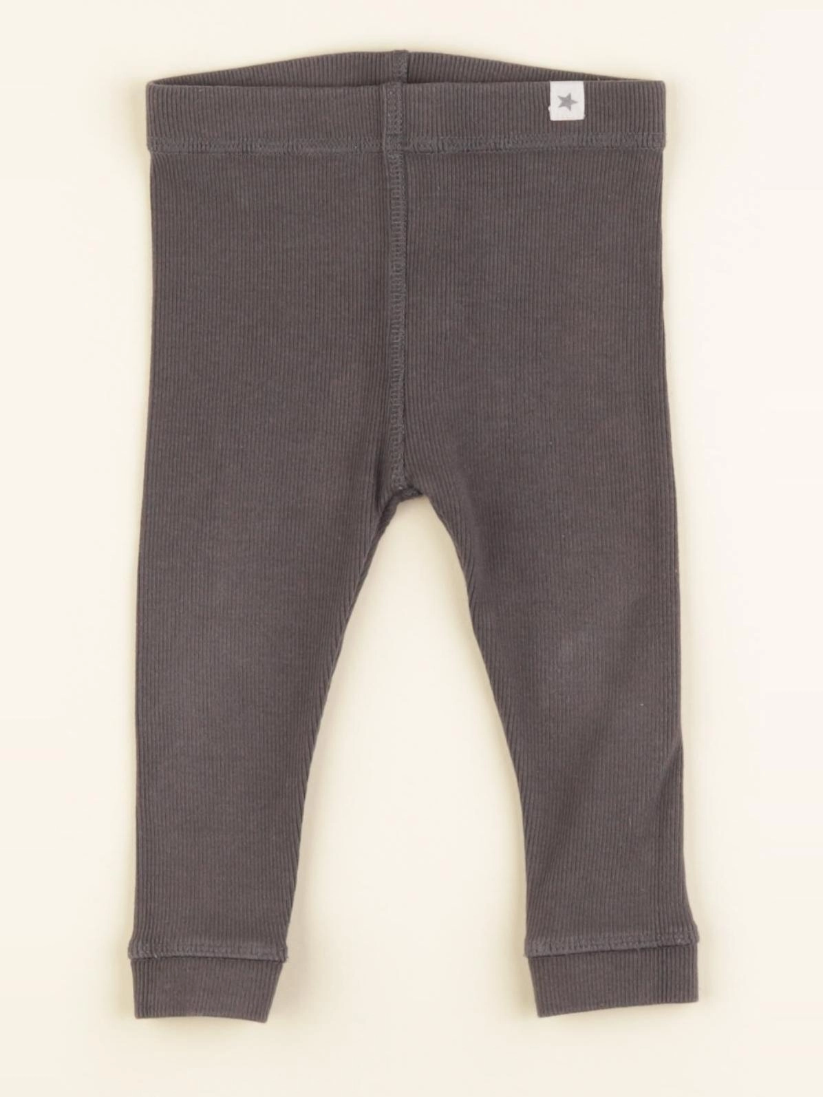 Zara - legging gris - 6/9 mois