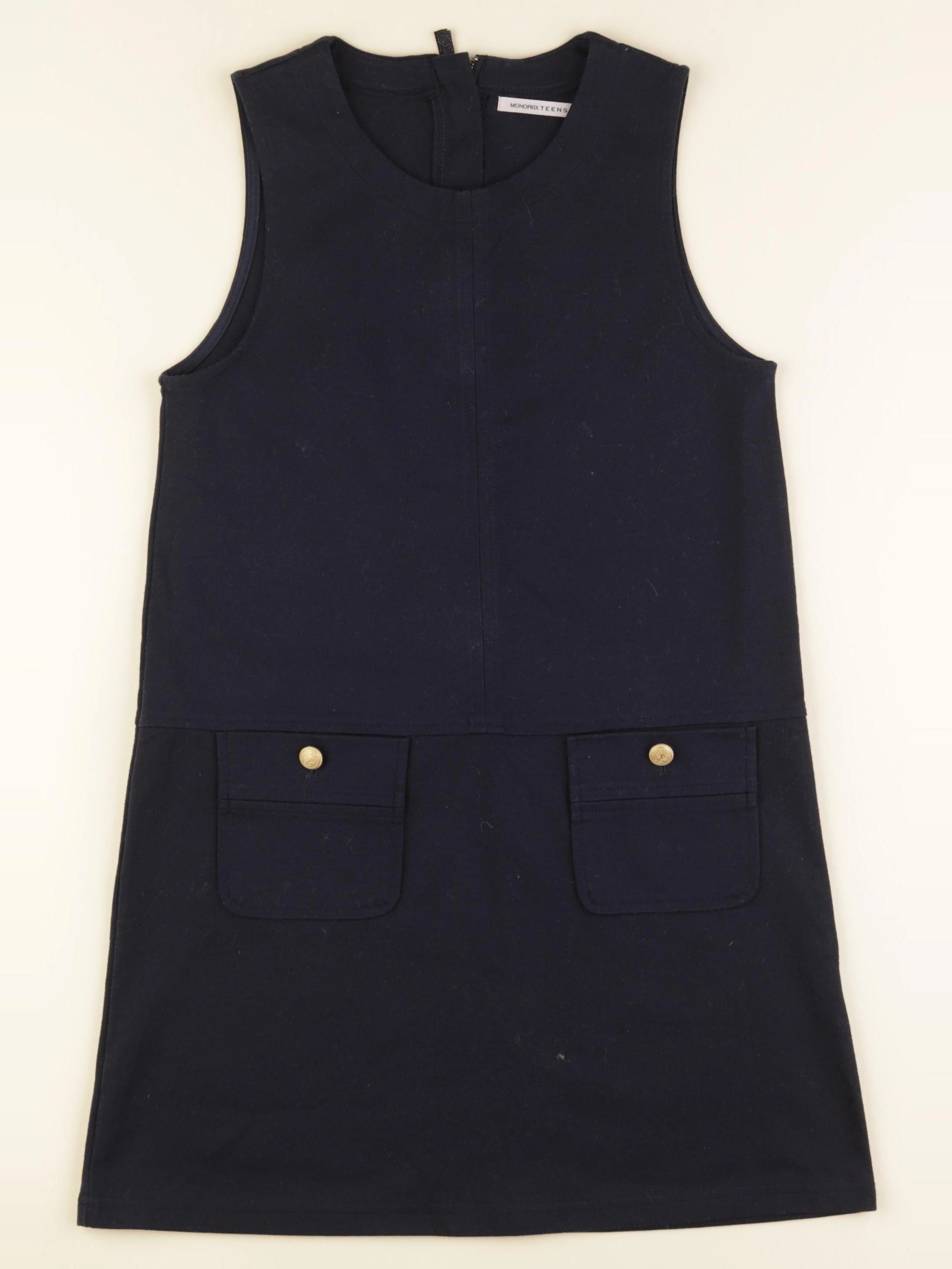 Monoprix - robe bleu - 12 ans