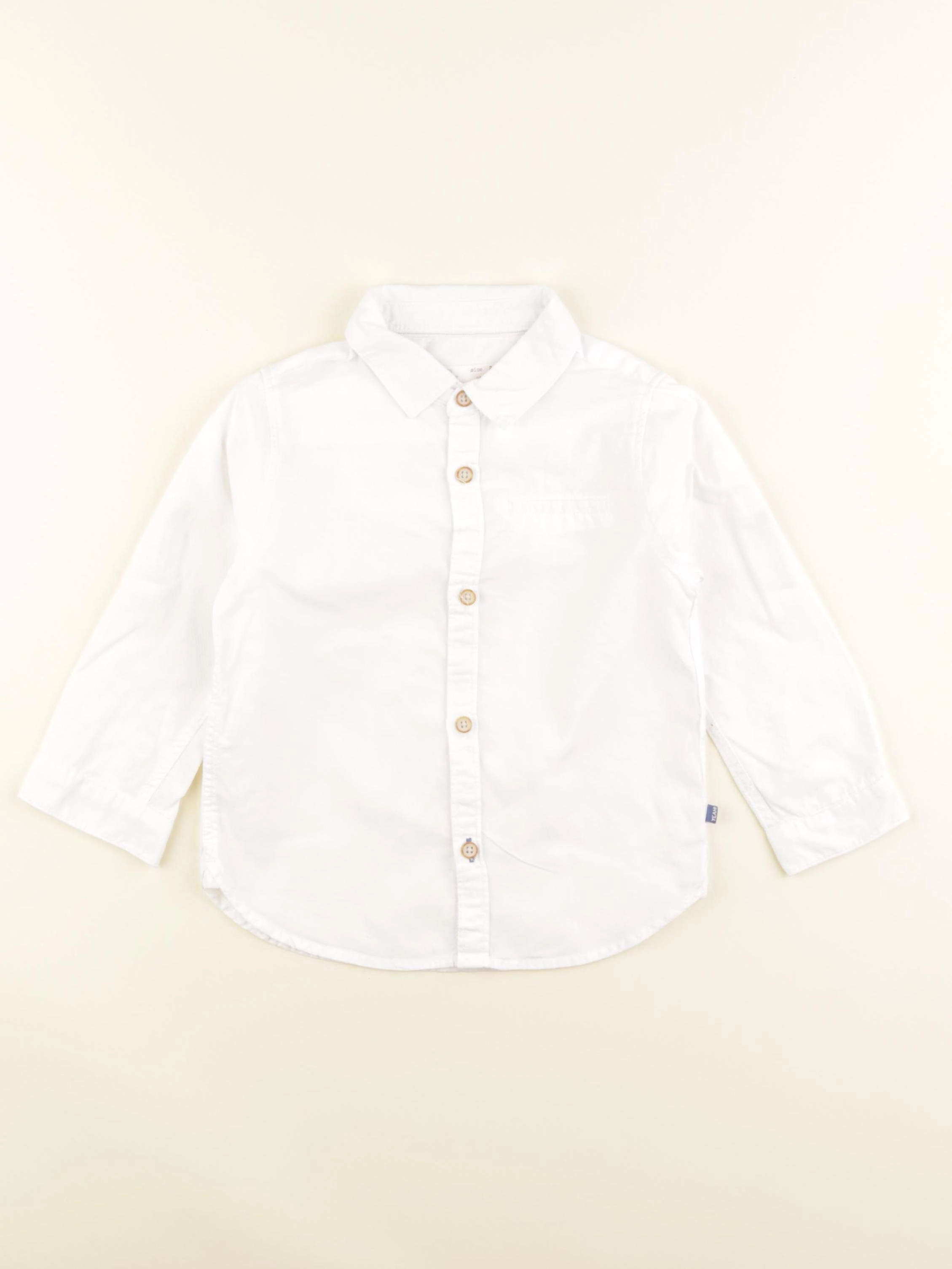 Zara - chemise blanc - 2/3 ans