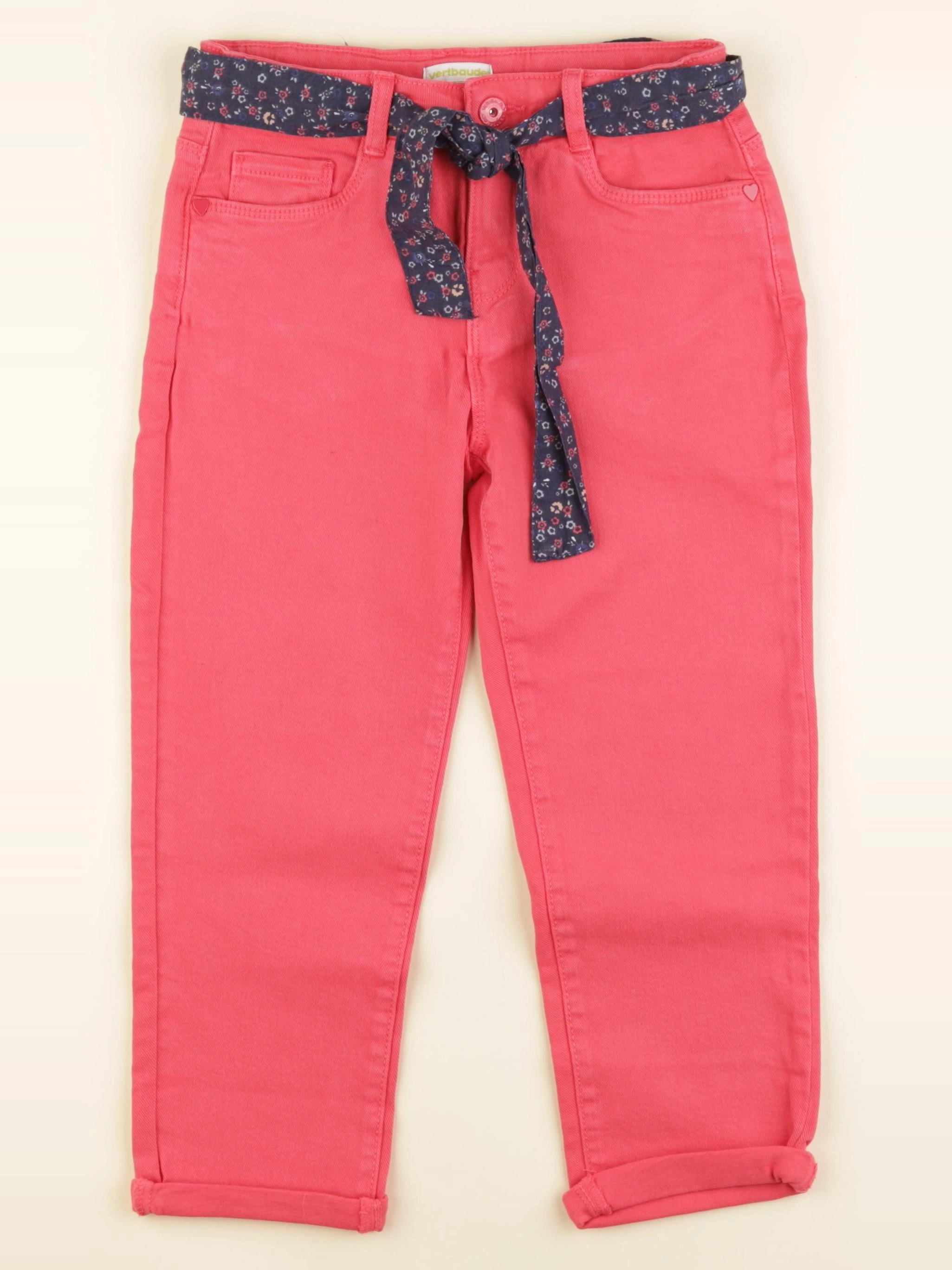 Vertbaudet - jean rose - 10 ans