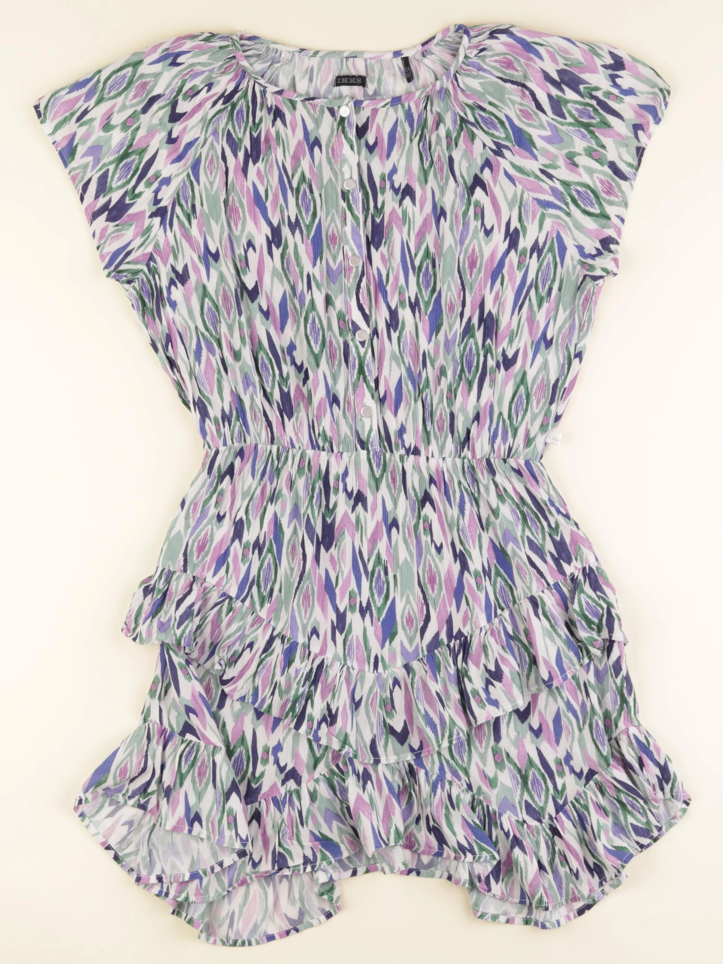 IKKS - robe multicolore - 12 ans