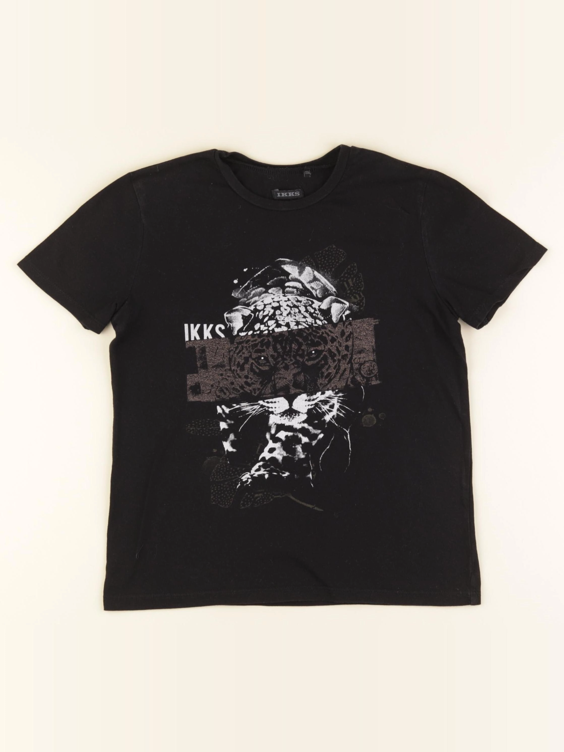 IKKS - tee-shirt noir - 8 ans
