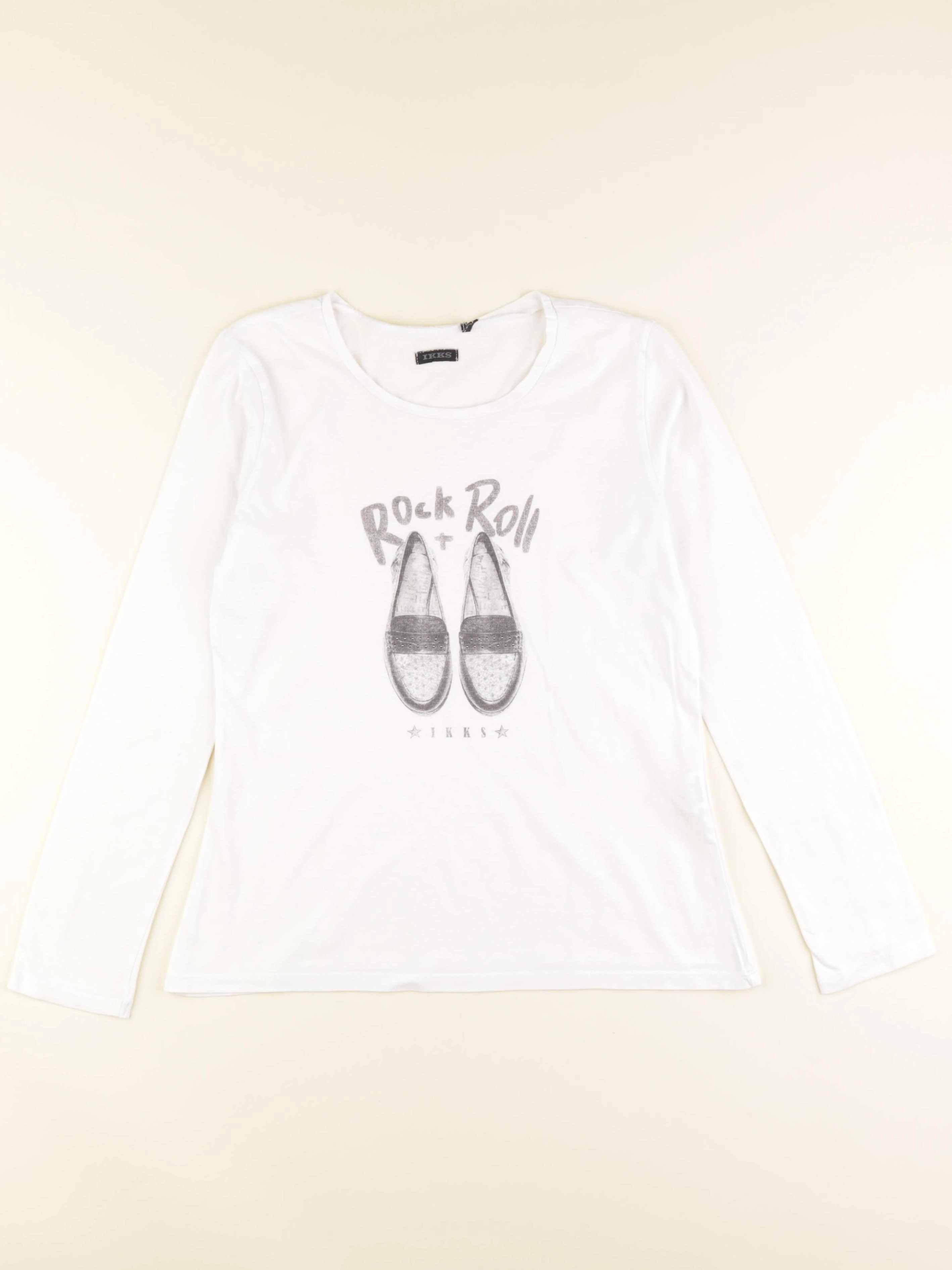 IKKS - tee-shirt blanc - 12 ans