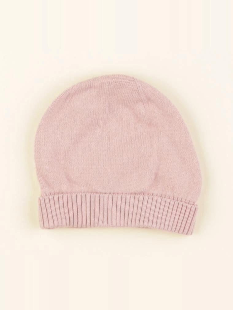 Vertbaudet - bonnet rose - 1 mois