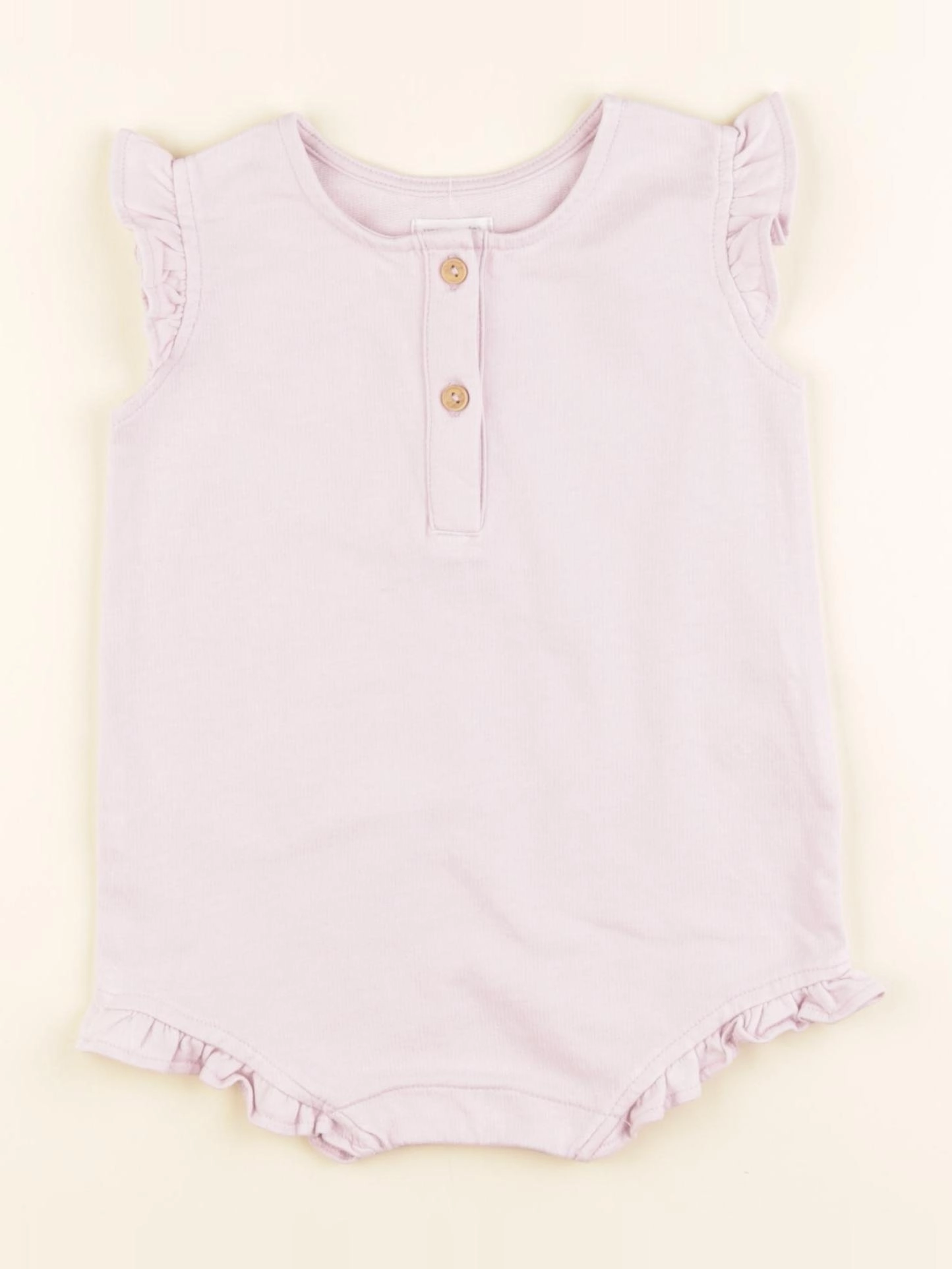 Vertbaudet - combinaison violet - 12 mois