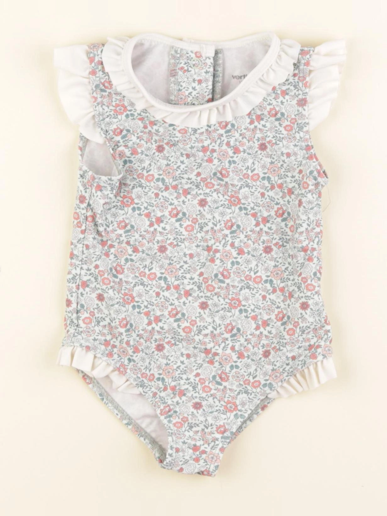 Vertbaudet - maillot de bain multicolore - 12 mois