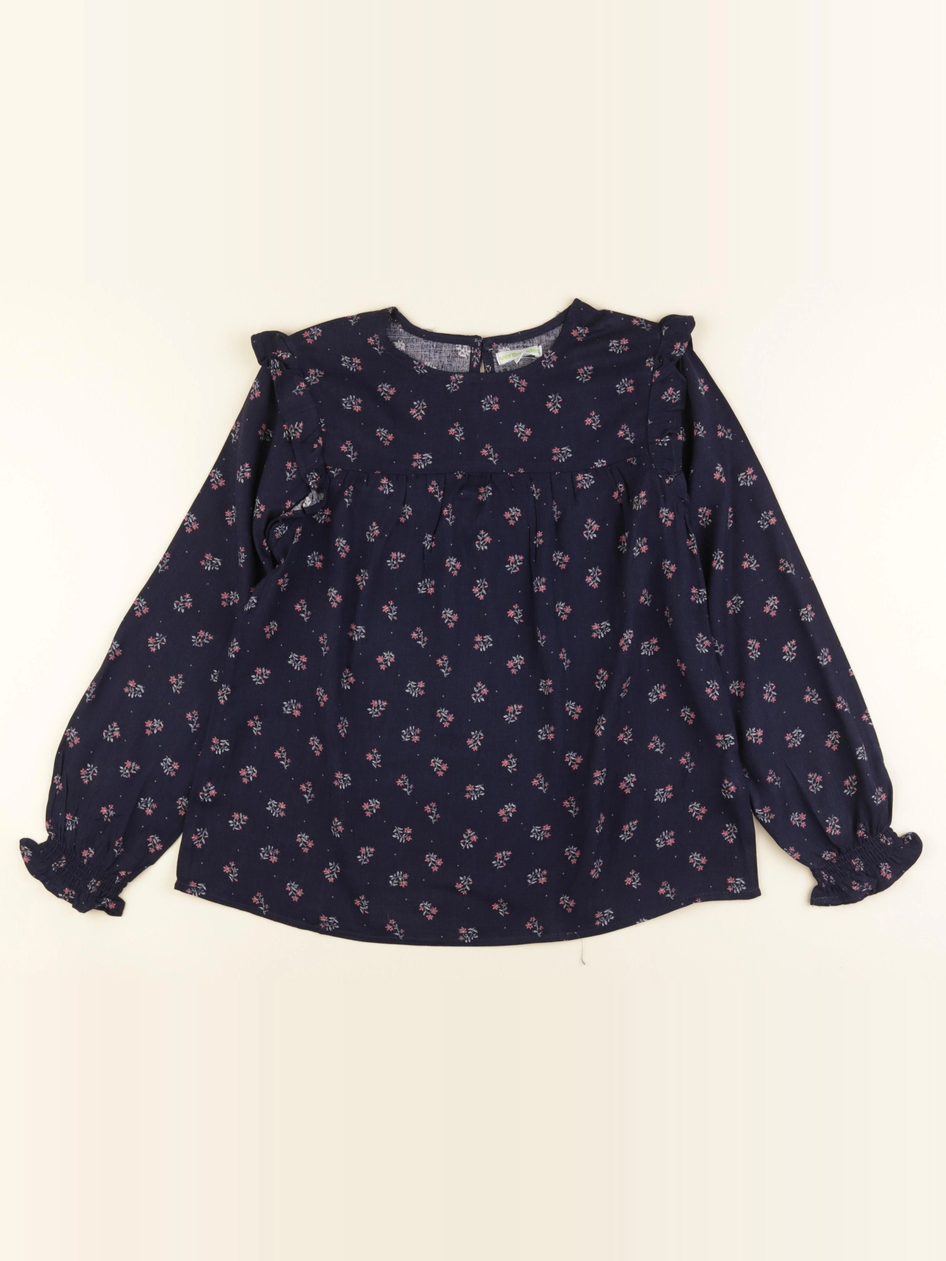 Vertbaudet - blouse bleu - 10 ans