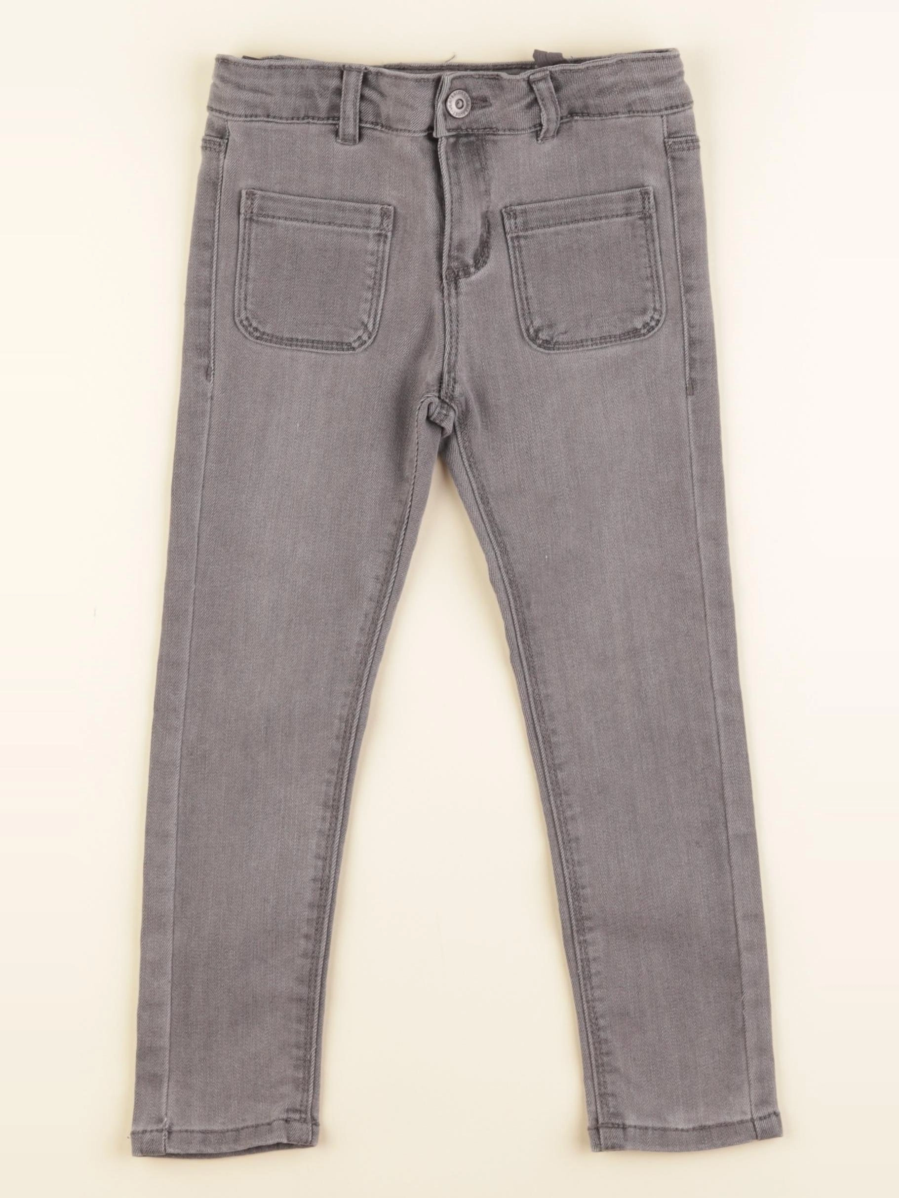 Vertbaudet - pantalon gris - 4 ans