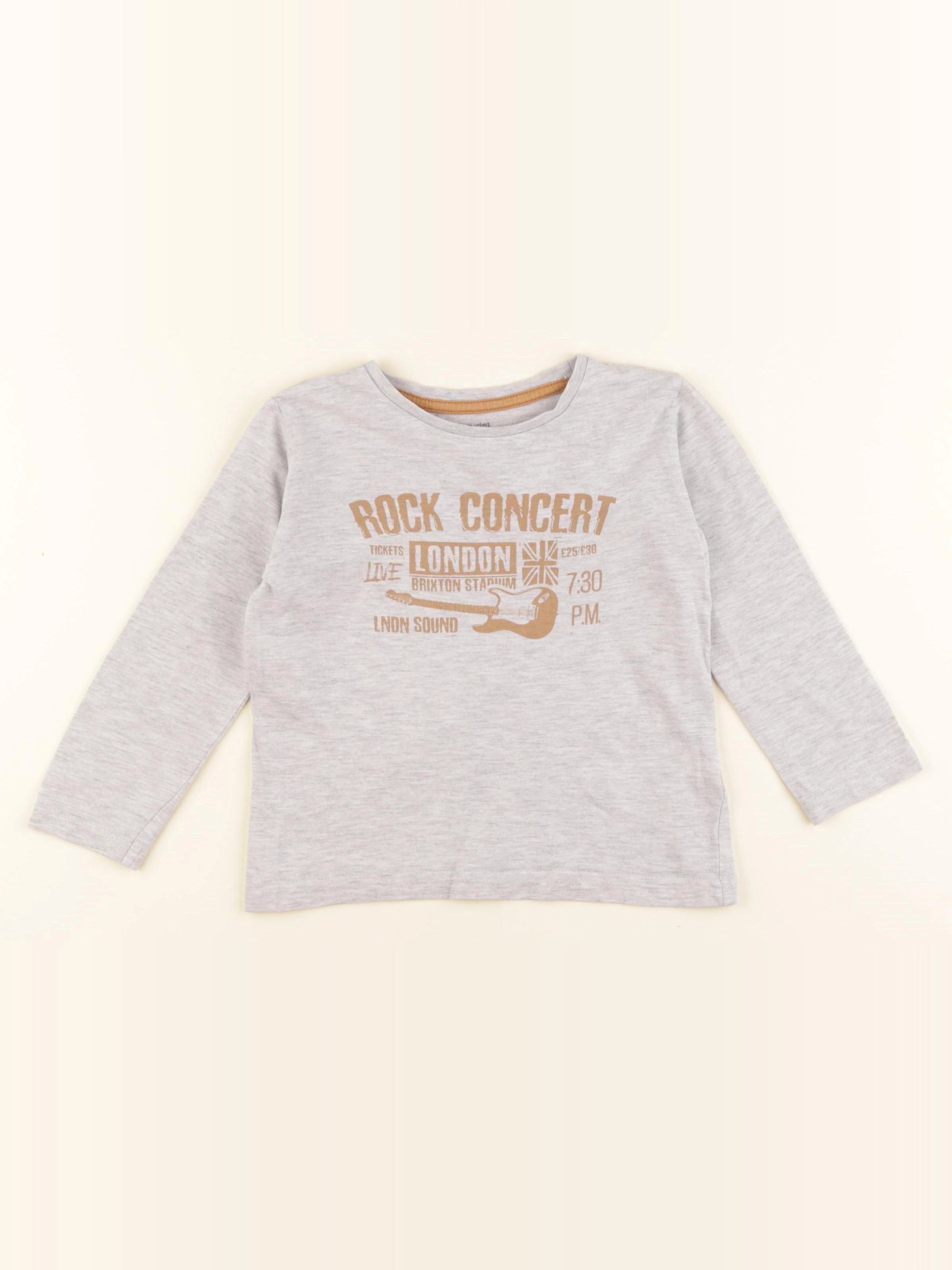 Vertbaudet - tee-shirt gris - 3 ans