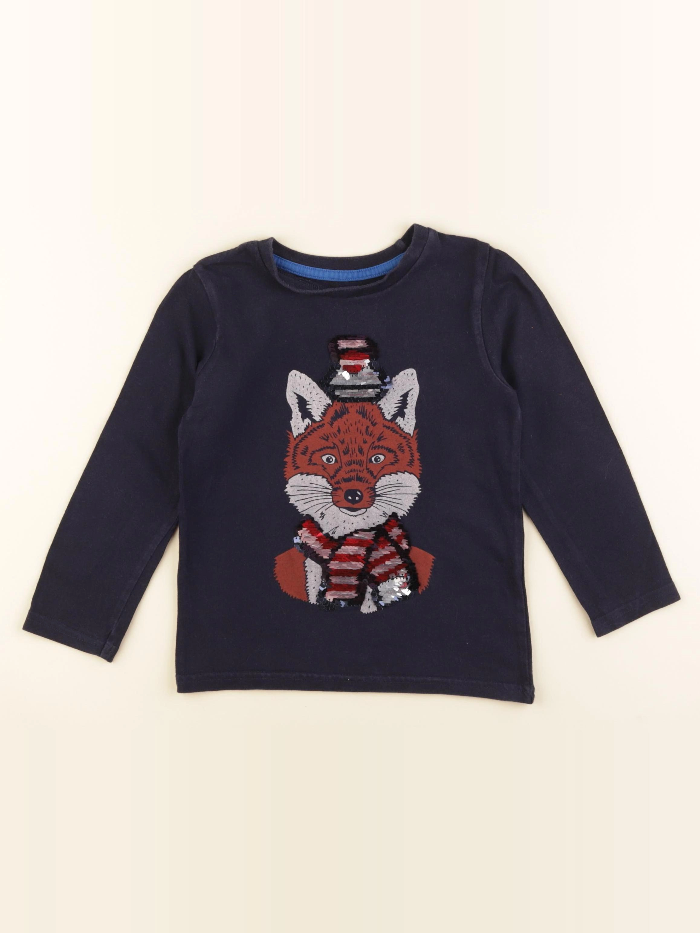 Vertbaudet - tee-shirt bleu - 4 ans