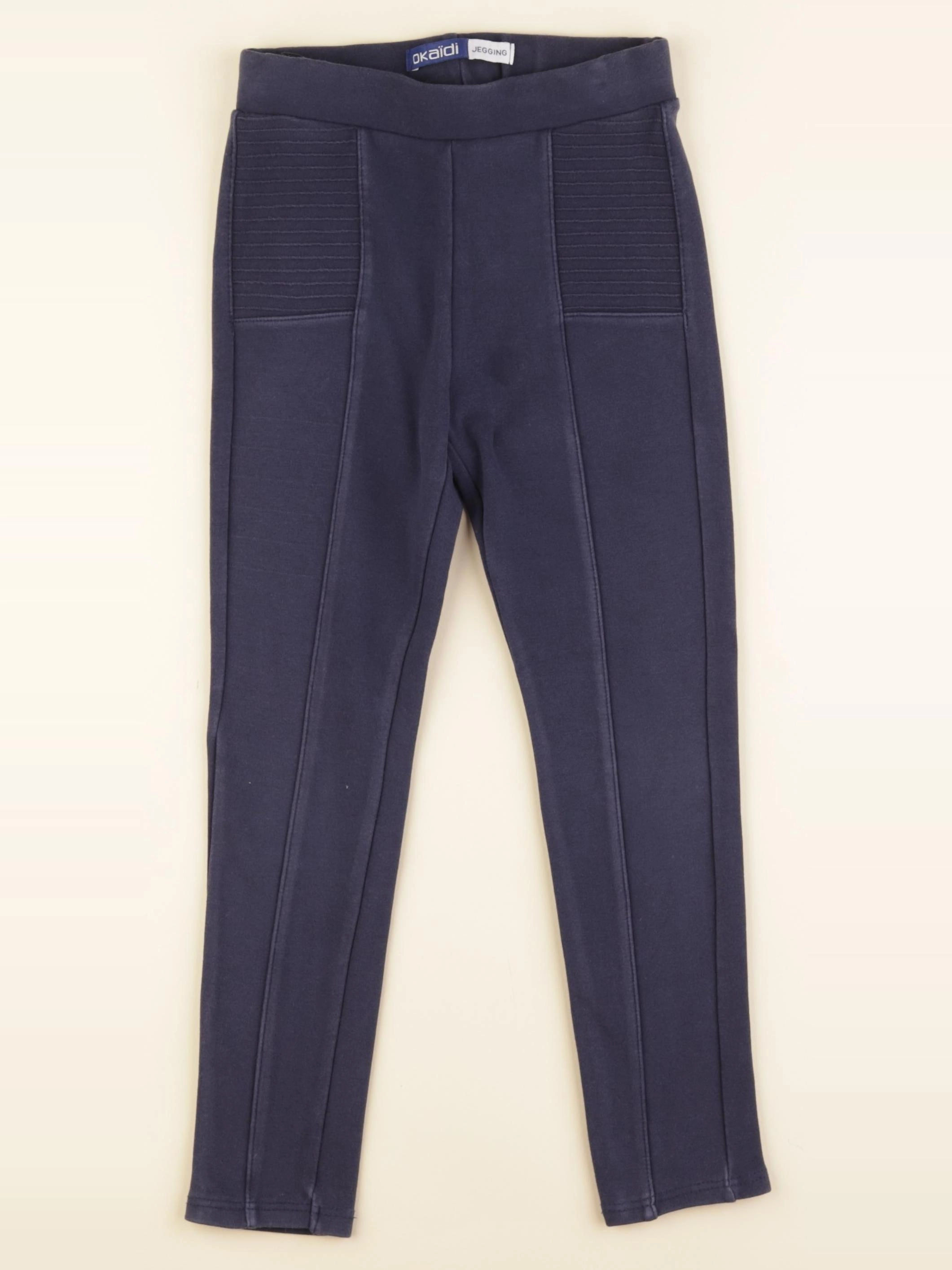 Okaidi - legging bleu - 7 ans