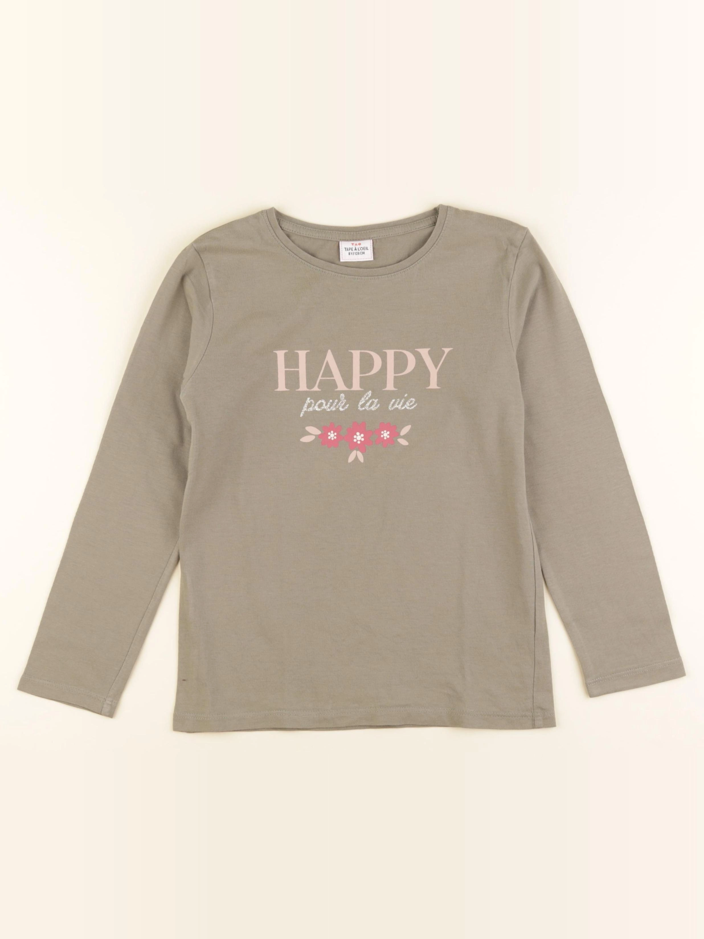 Tape à l'oeil - tee-shirt vert - 8 ans