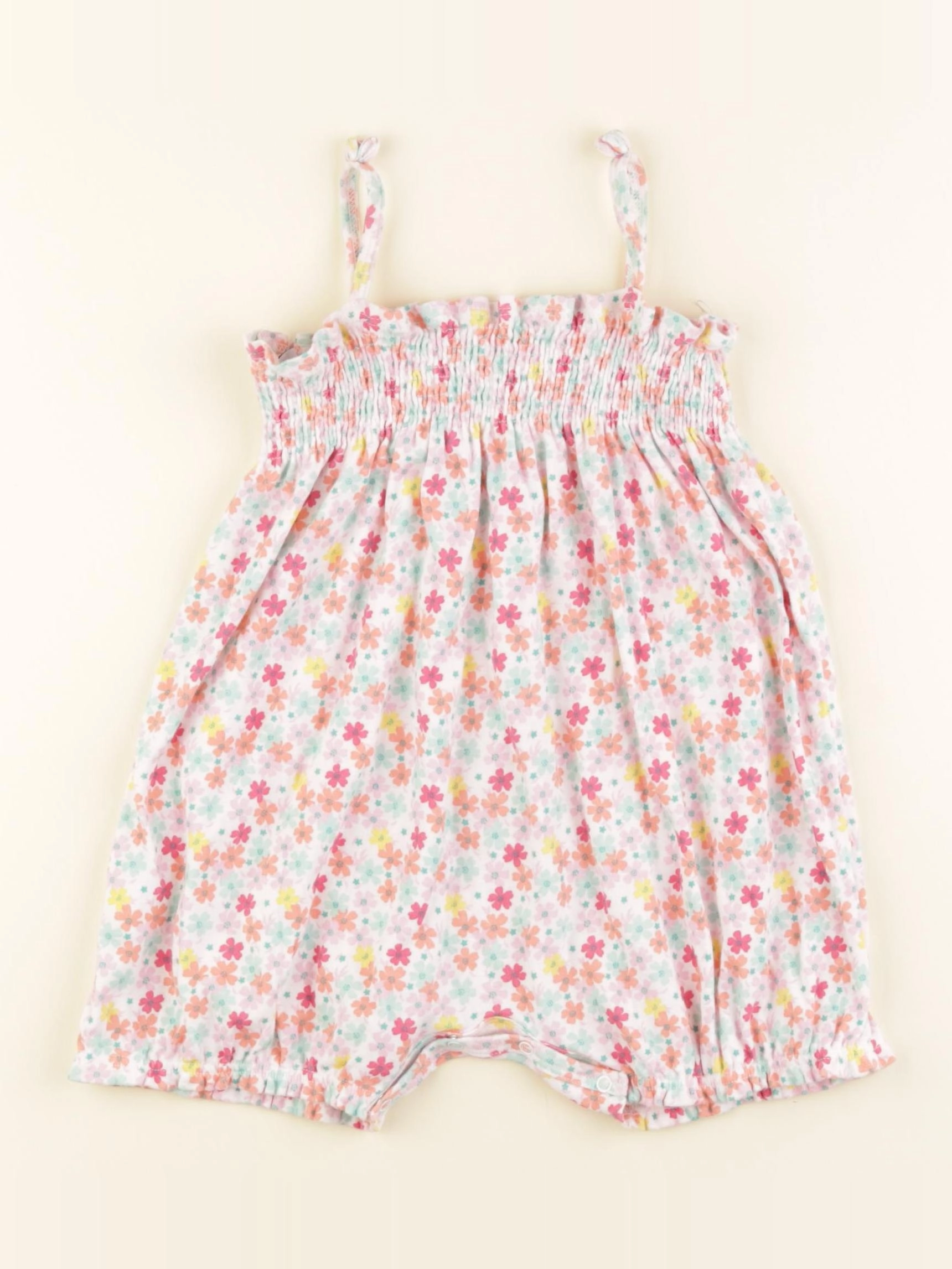 Petit Bateau - combinaison multicolore - 2 ans