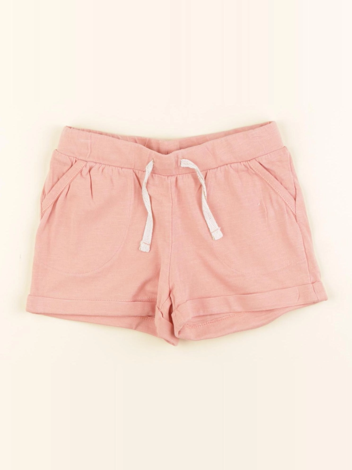 Vertbaudet - short orange - 6 ans