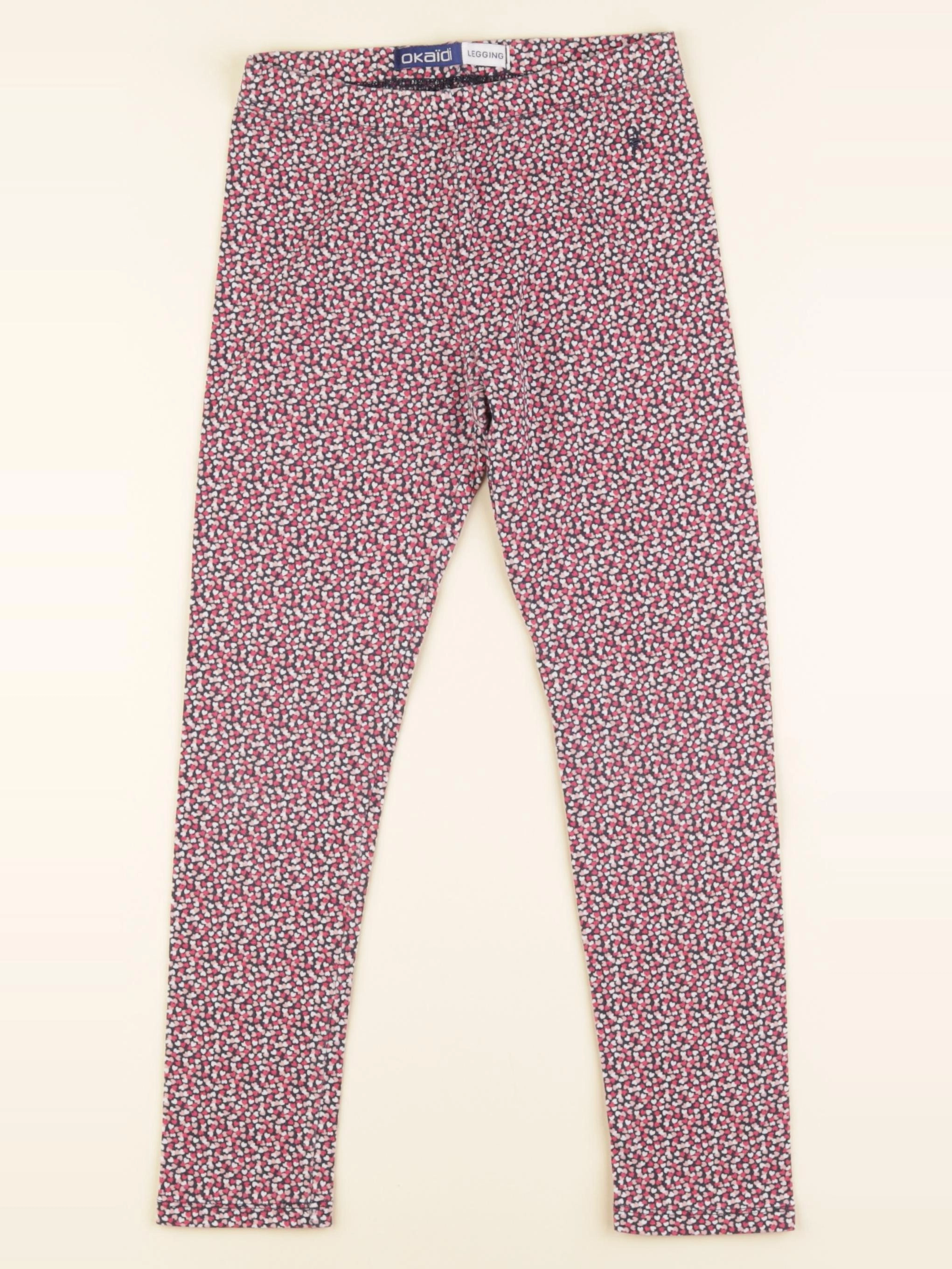 Okaidi - legging multicolore - 8 ans