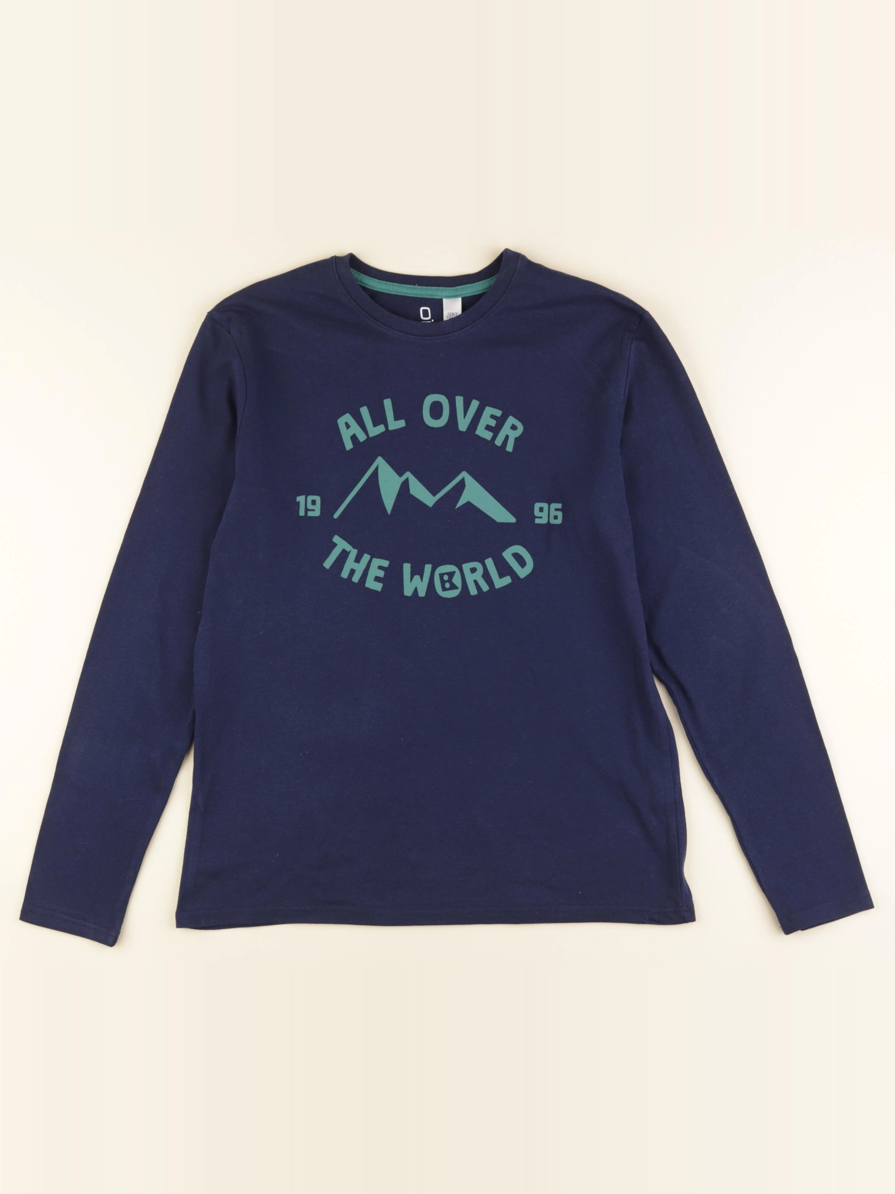 Okaidi - tee-shirt bleu - 12 ans