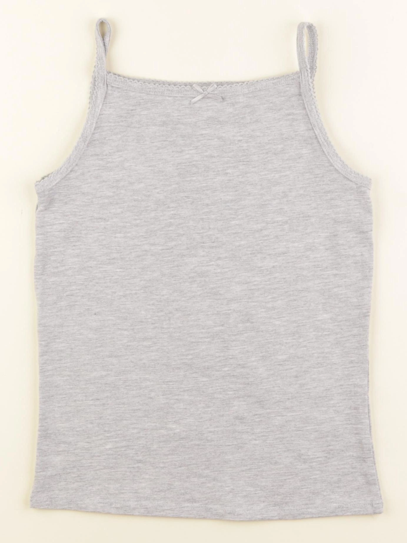 H&M - maillot de corps gris - 6/8 ans