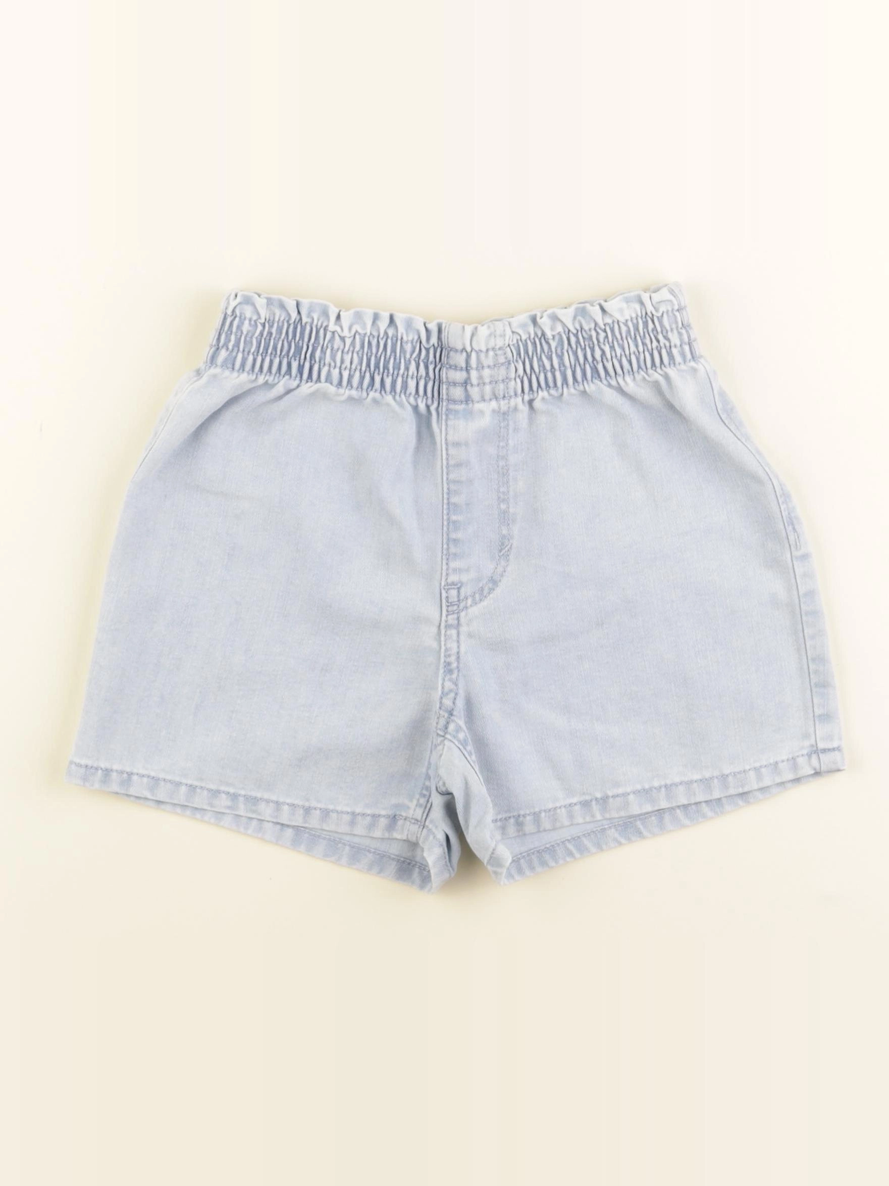 H&M - short bleu - 5/6 ans