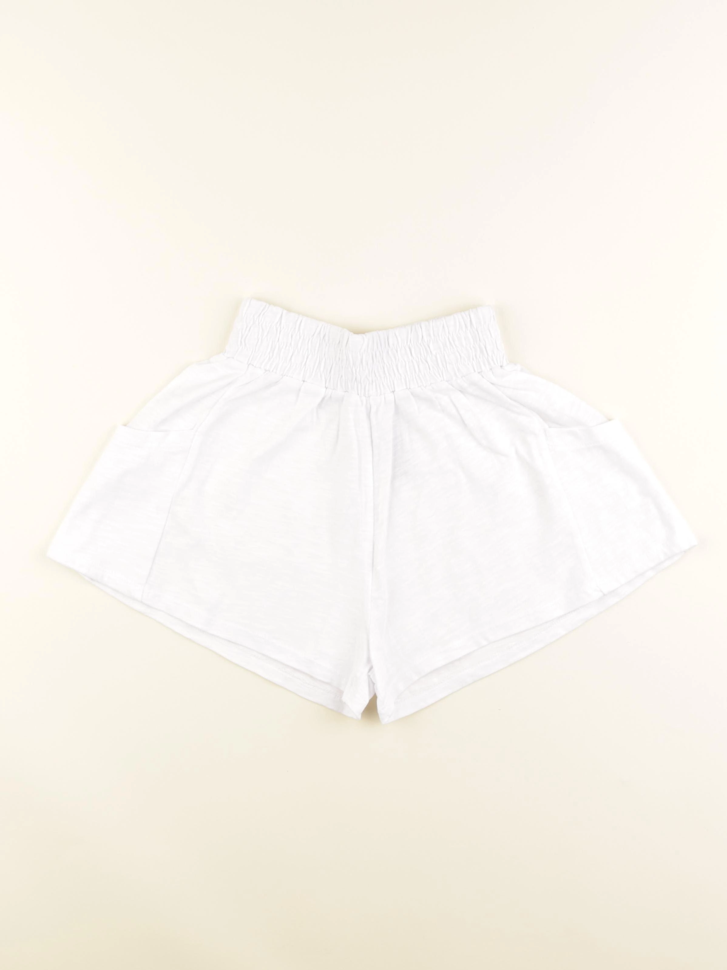 Next - short blanc - 5 ans