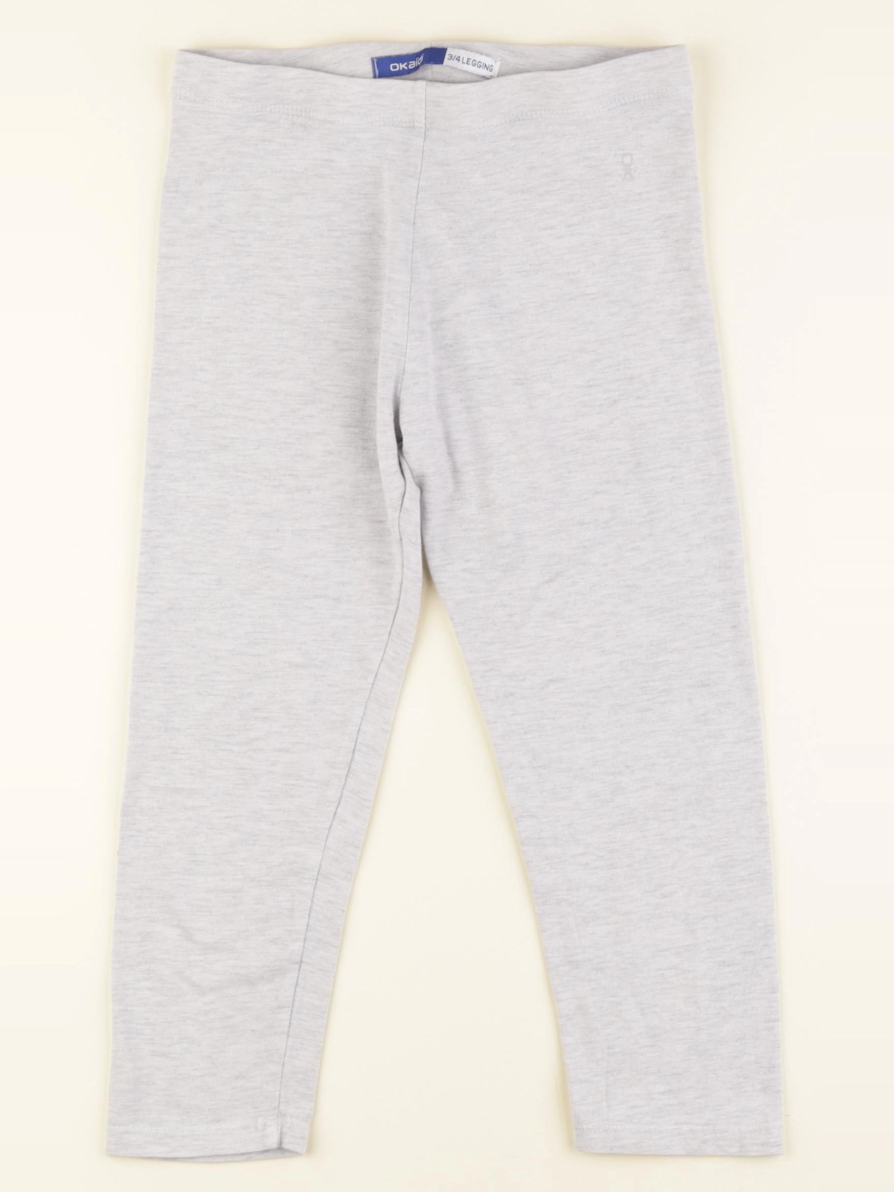 Okaidi - legging court gris - 10 ans