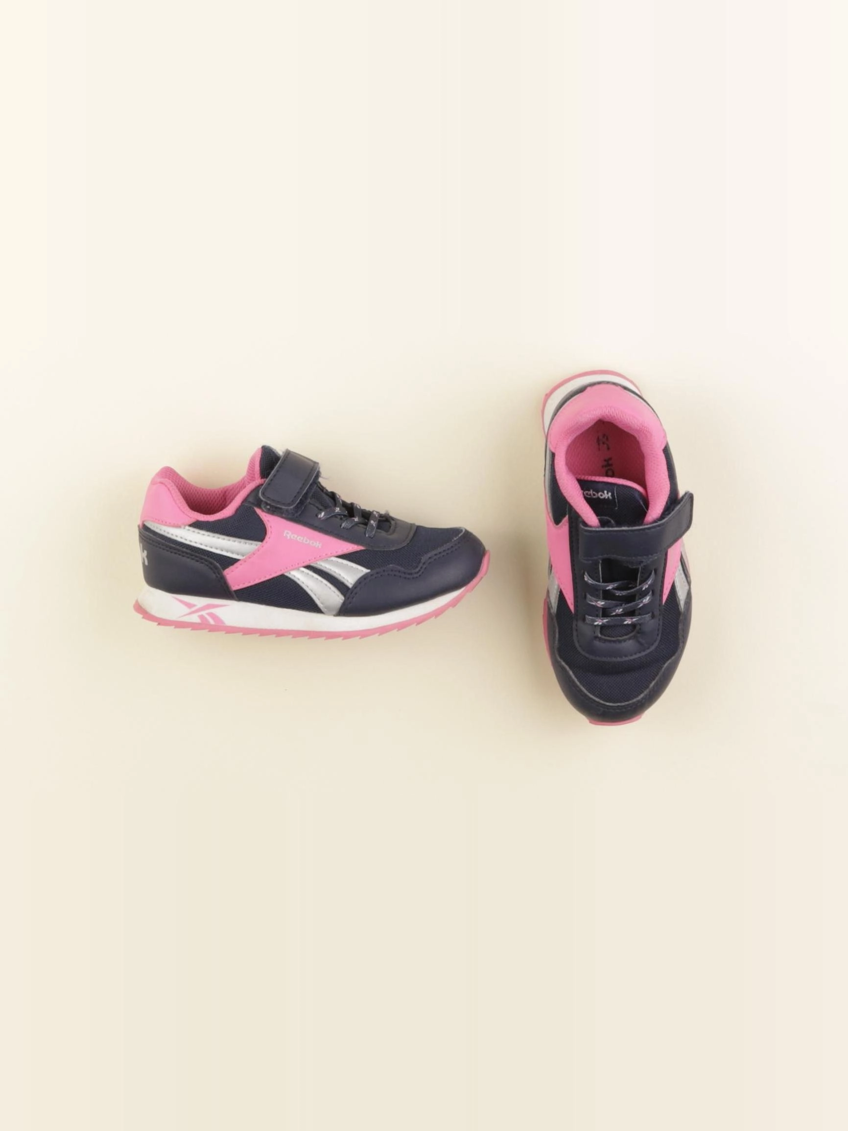 Reebok - baskets bleu, rose - pointure 26