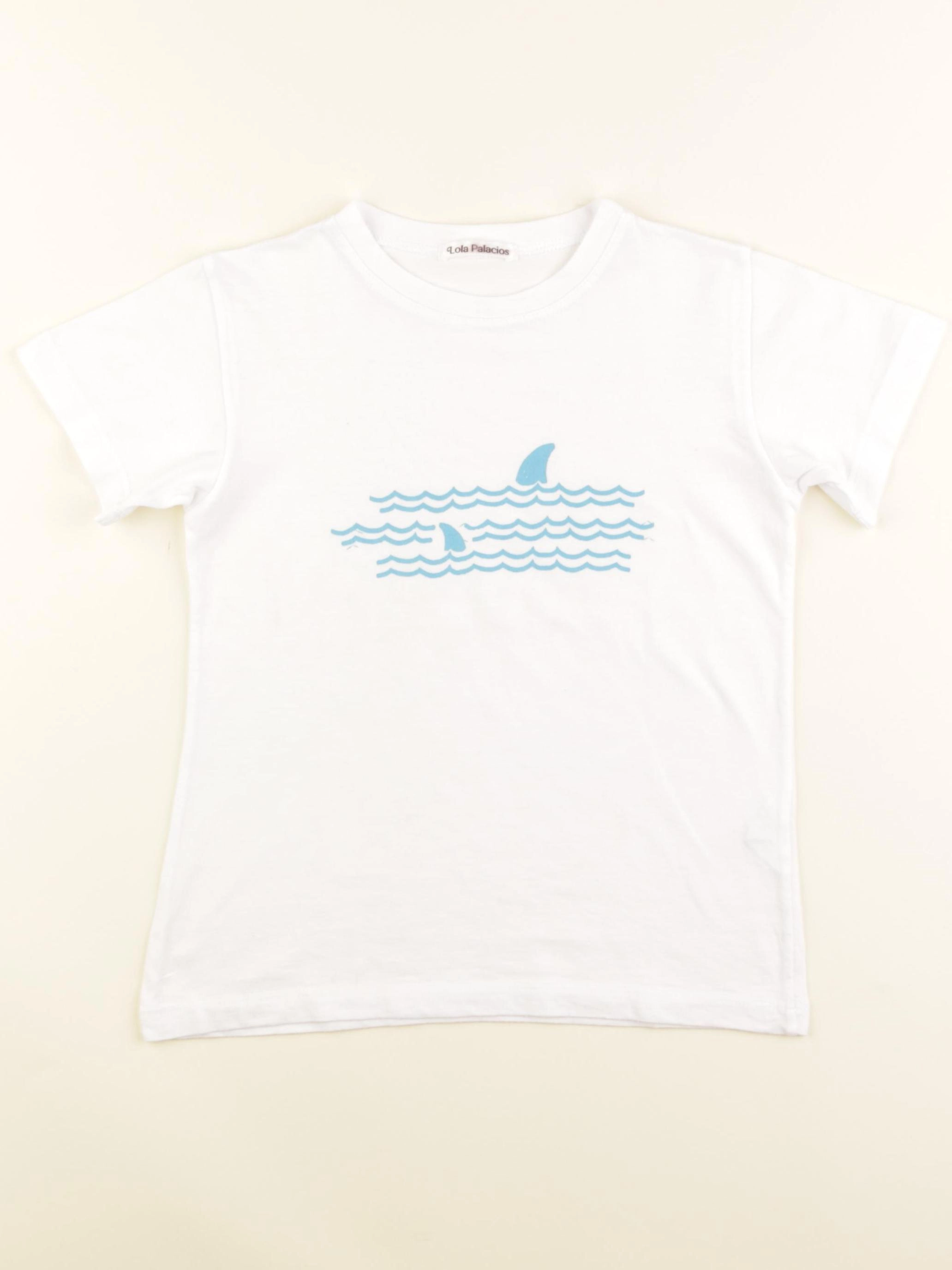 Lola Palacios - tee-shirt blanc - 6 ans