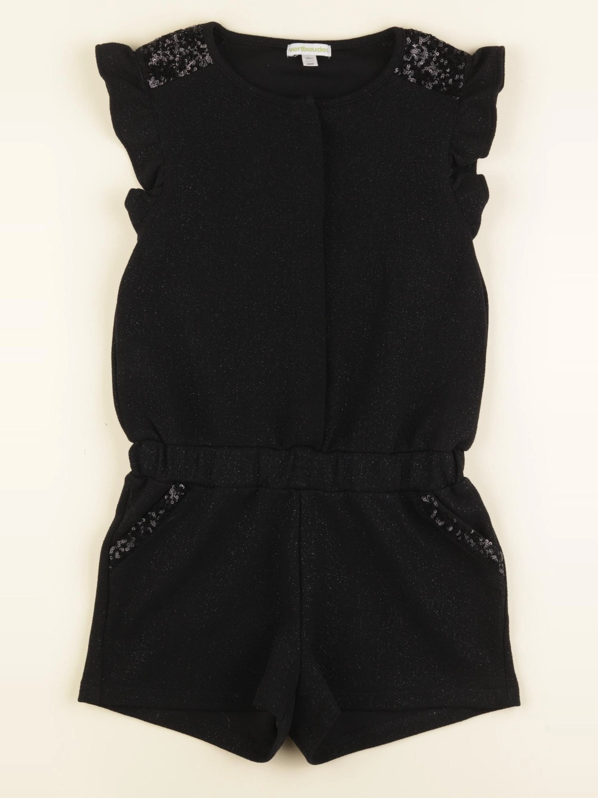 Vertbaudet - combinaison noir - 8 ans