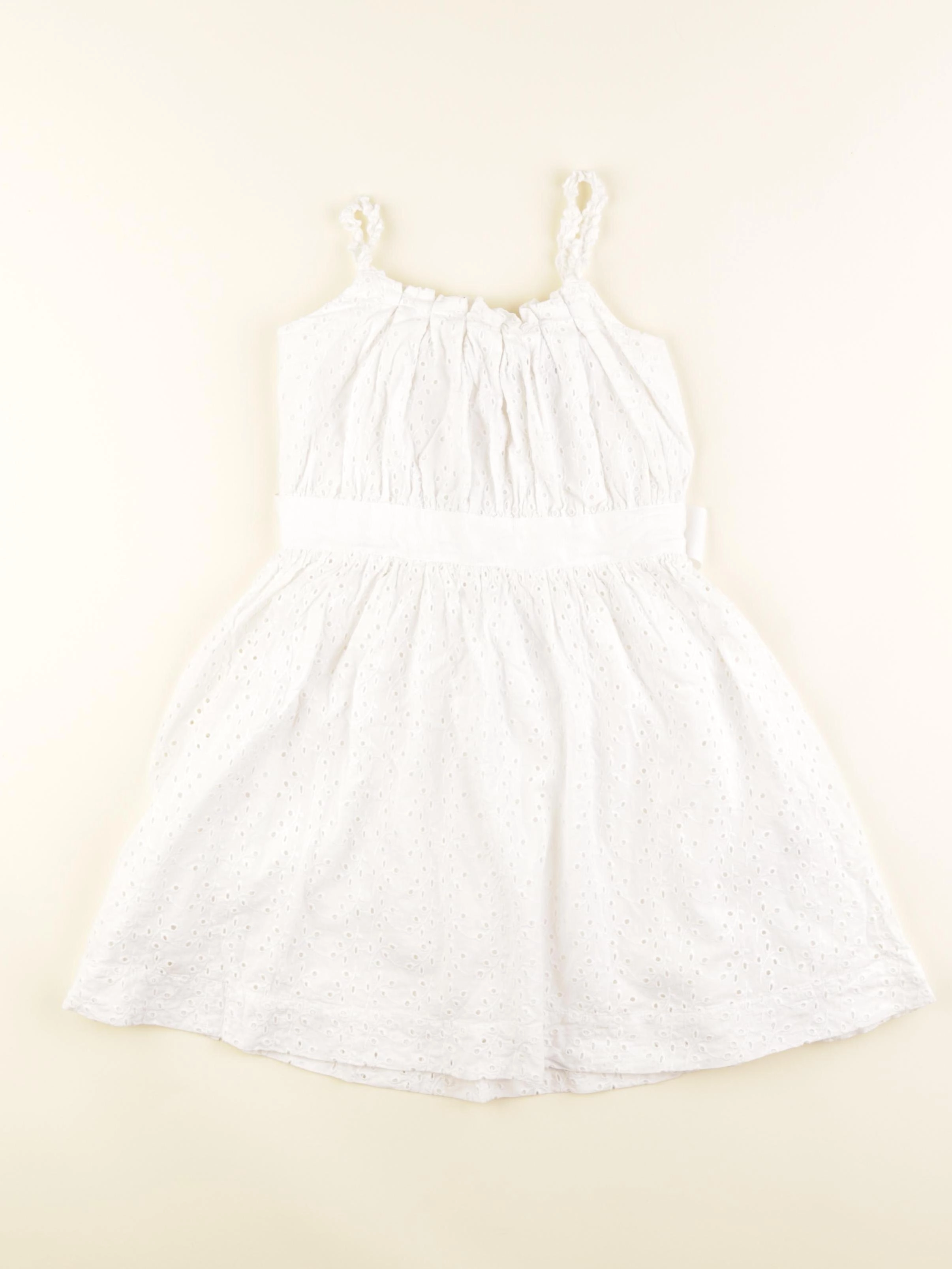Vertbaudet - robe blanc - 4 ans