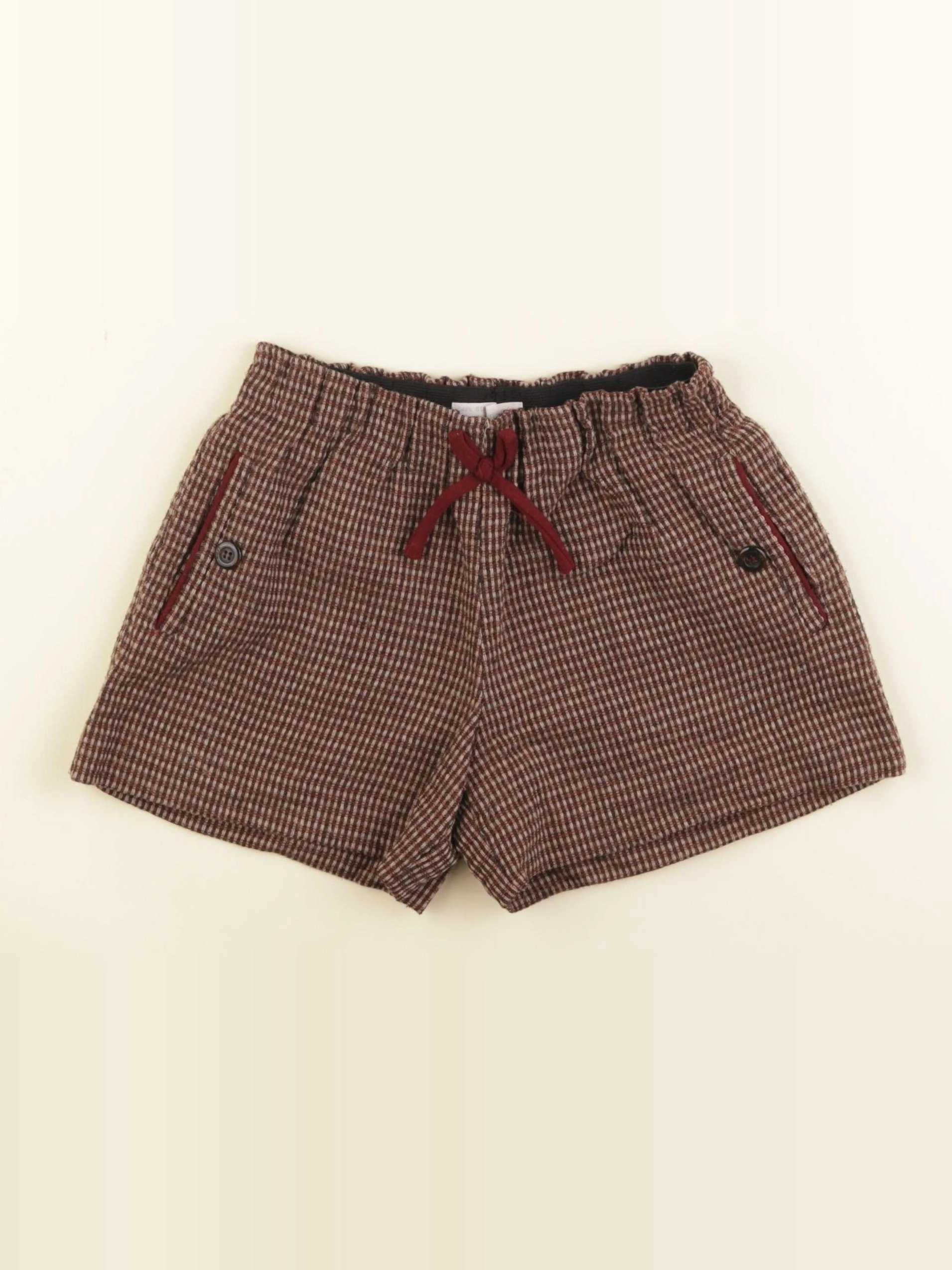 Zara - short marron - 6/7 ans