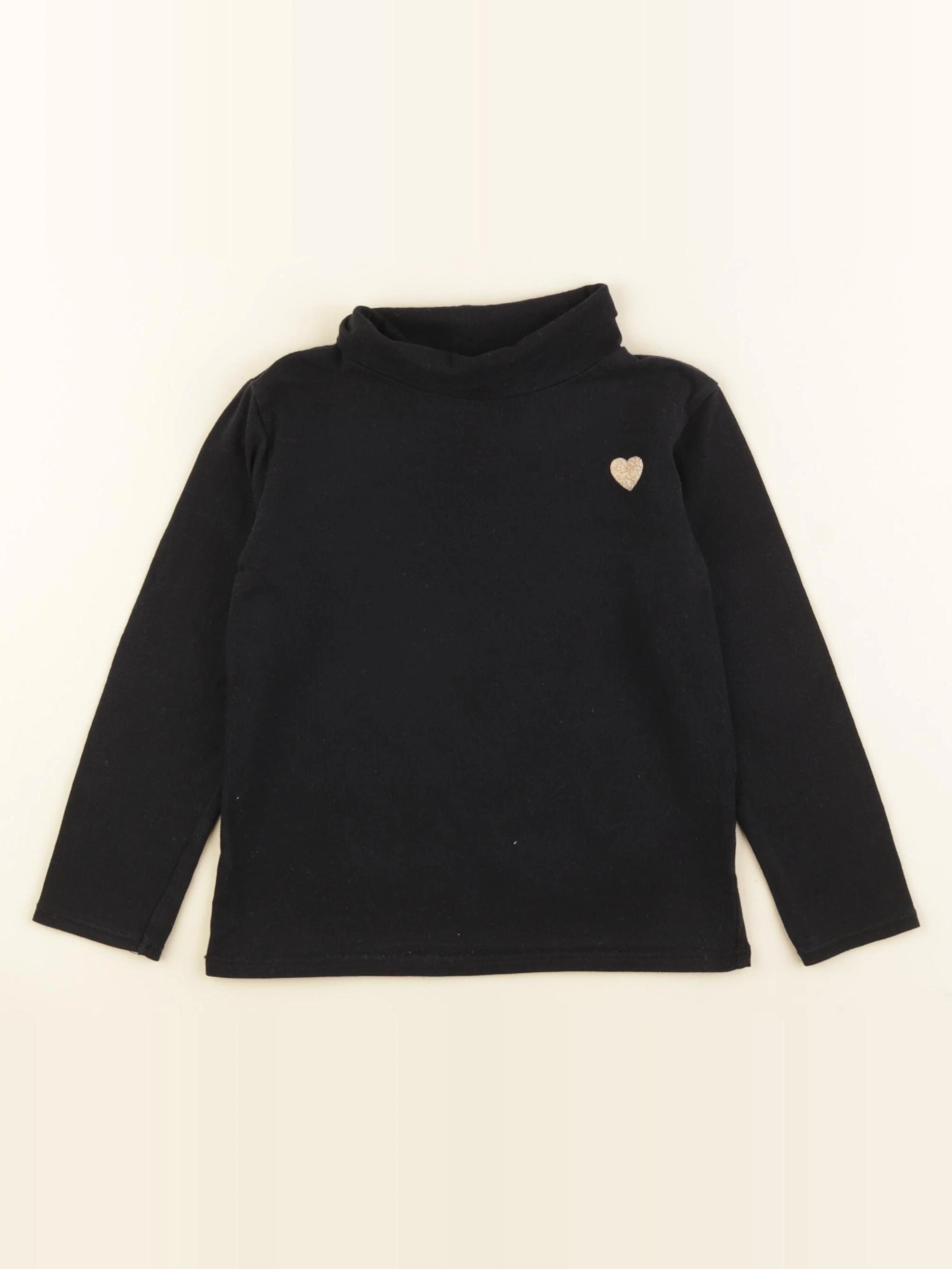 Vertbaudet - sous-pull noir - 3 ans