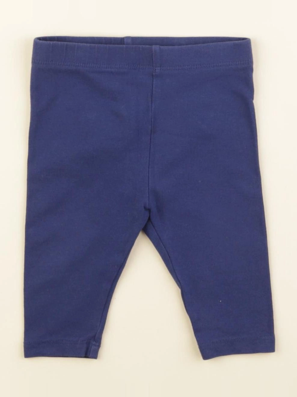 Vertbaudet - legging bleu - 6 mois