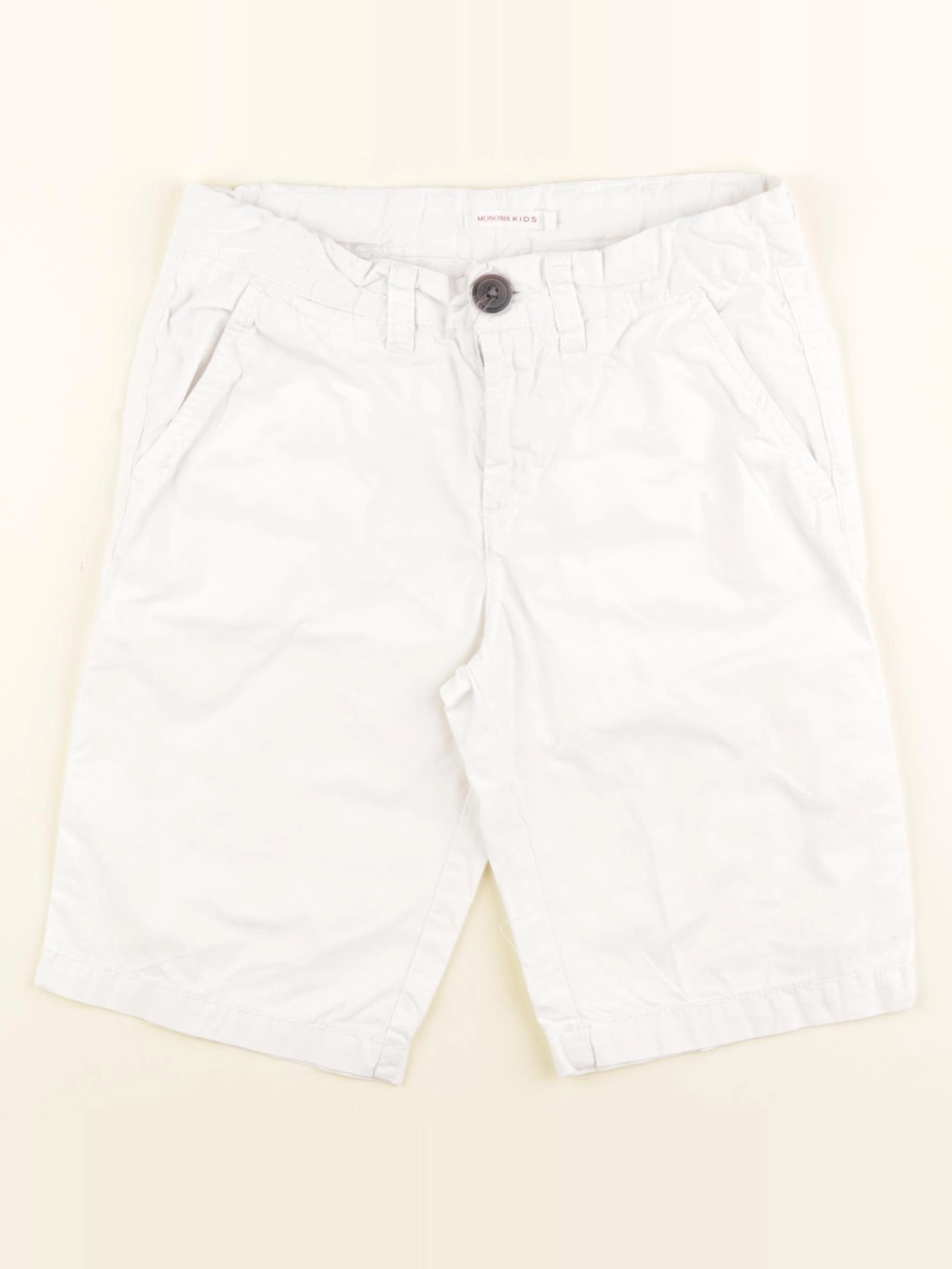 Monoprix - short blanc - 10 ans
