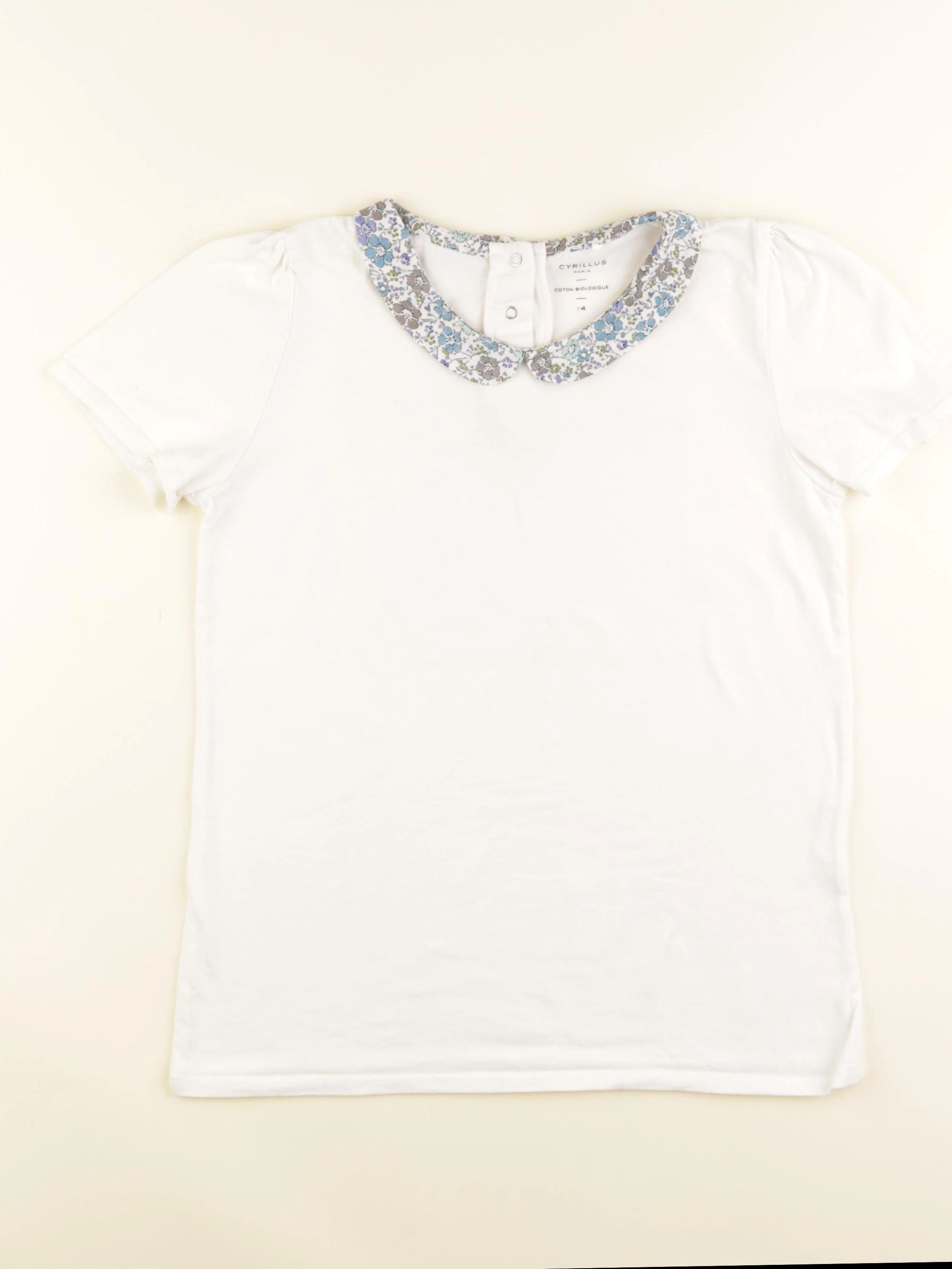 Cyrillus - tee-shirt blanc - 14 ans
