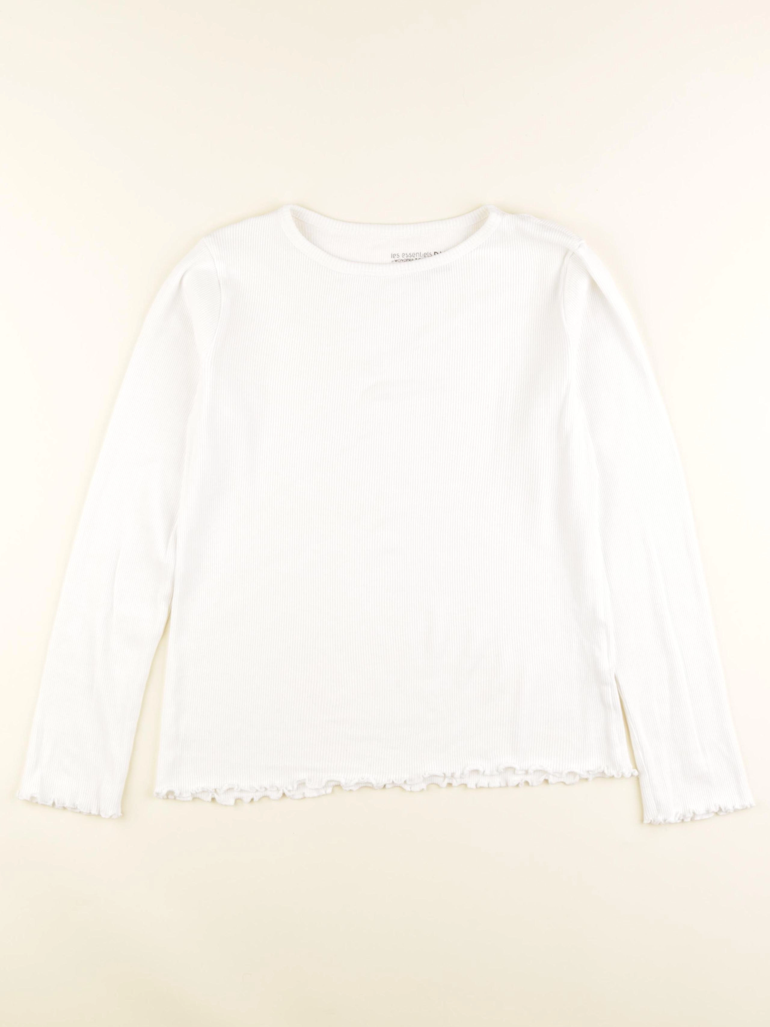 Monoprix - tee-shirt blanc - 14 ans