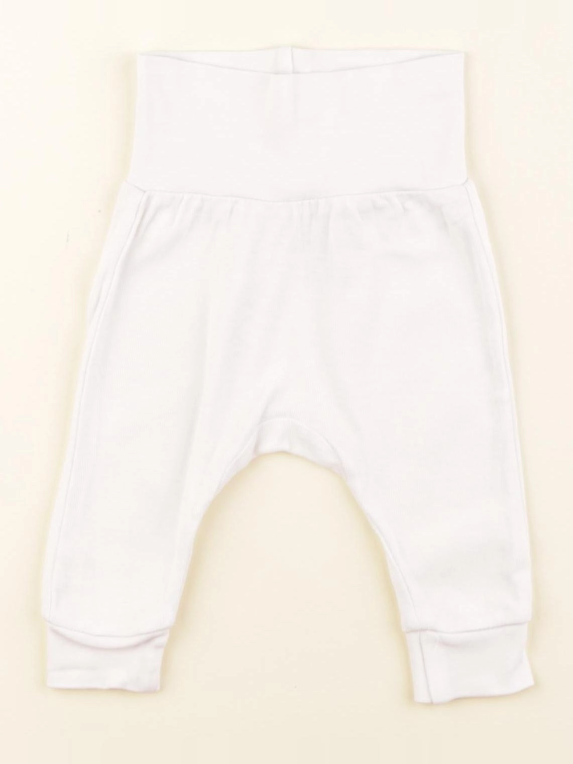 H&M - sarouel blanc - 1/2 mois