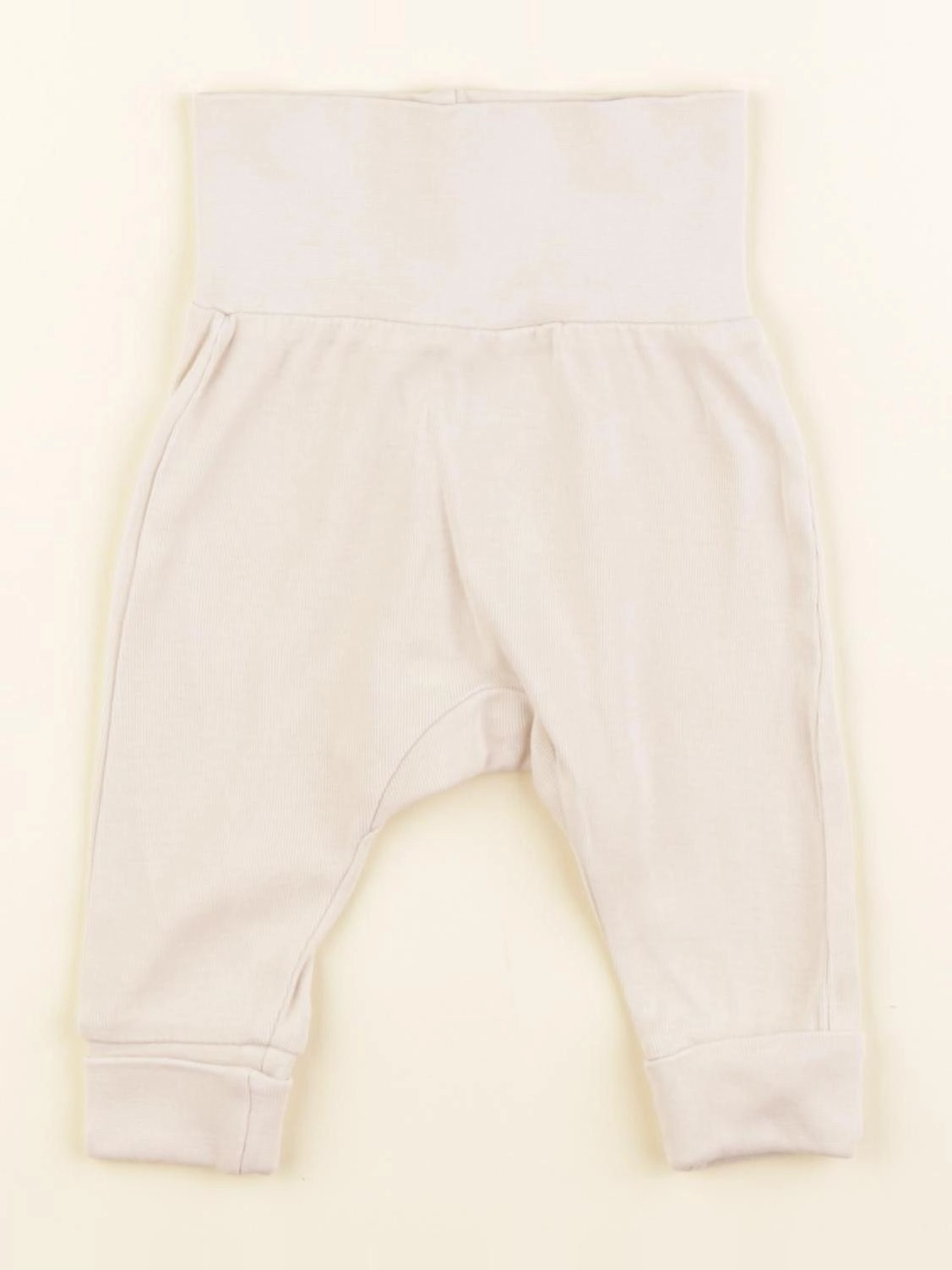 H&M - sarouel beige - 1/2 mois